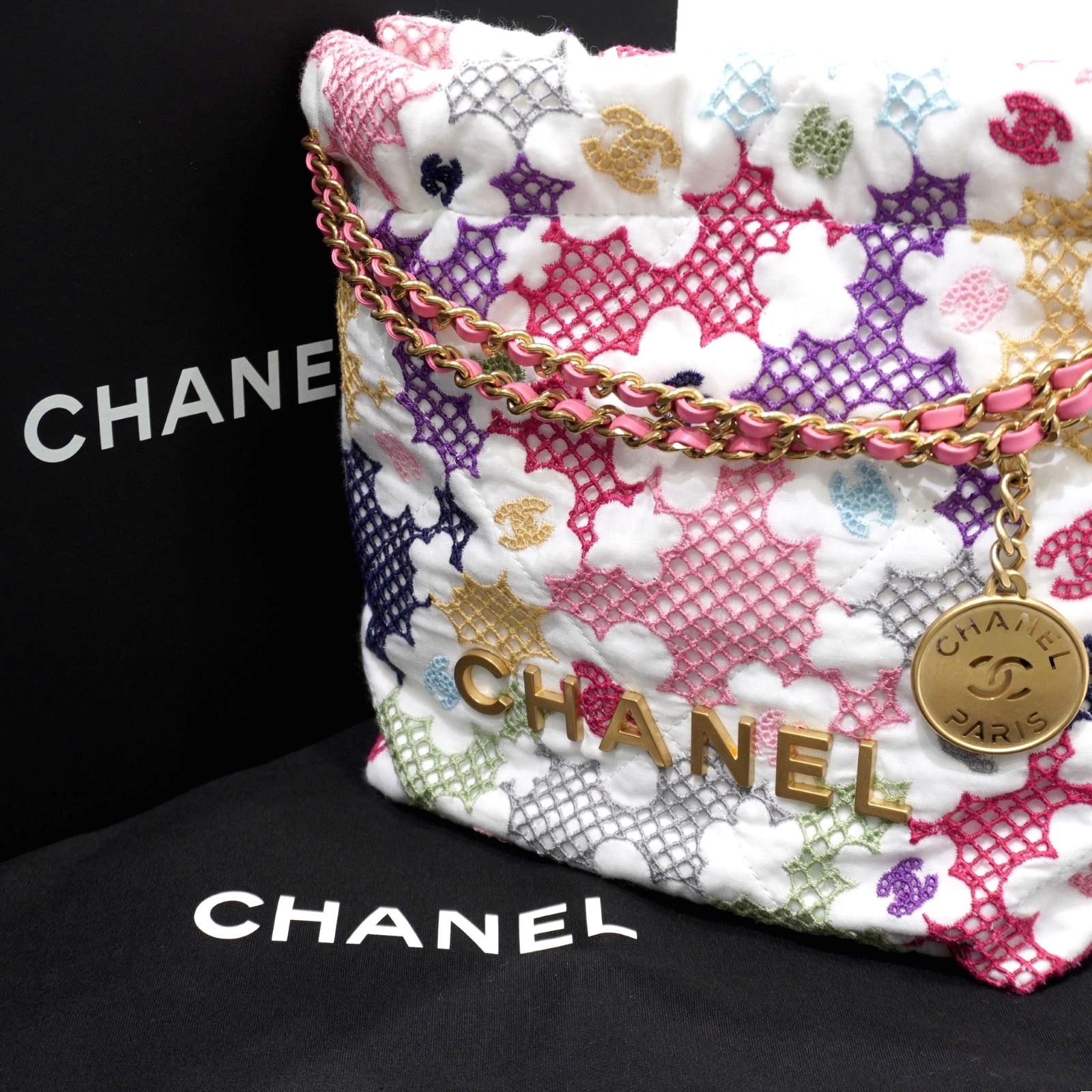 CHANEL (����ͥ�) ����ͥ�22 �ߥ� �����ޡ��� �졼���ѥå���� AS3980 �ޥ�����顼(����ƥ�����������ɶ��) �ե��֥�å� ���A P69 ���Ź