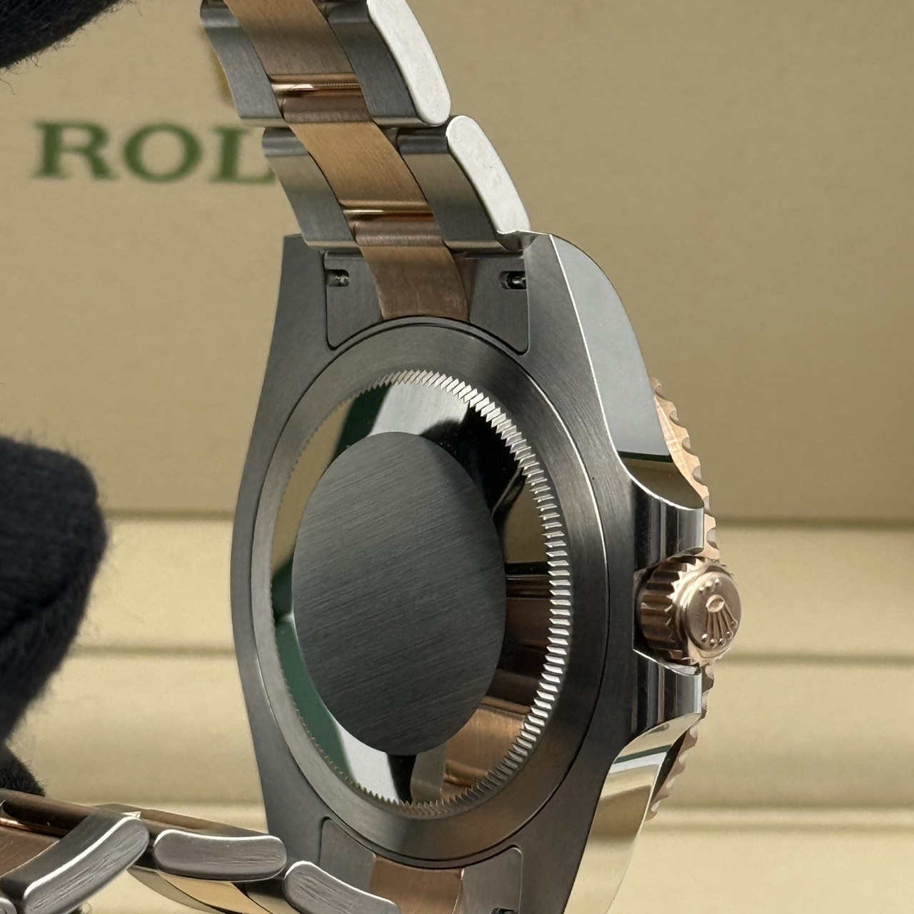 ROLEX (����å���) GMT�ޥ������� 126711CHNR �֥�å� ERG/SS ������� ���ض�Ź ST-631