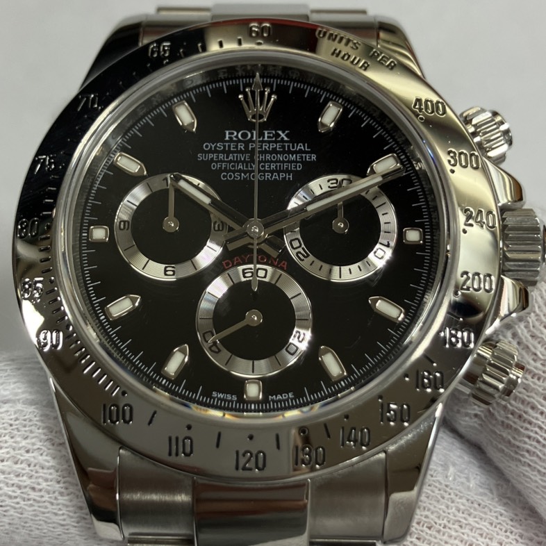 ROLEX(����å���) �ǥ��ȥ� 116520 G�� �֥�å�  ����� AE-251(����Ź)