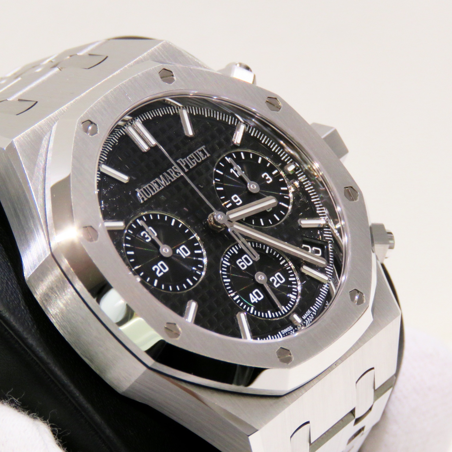 AUDEMARS PIGUET (�����ǥޡ��ԥ�) ������륪���� �����Υ���� �ӻ��� 26240ST.OO.1320ST.06 �֥�å� SS ��°�ʴ��� ����Ʊ�� X-163 ���Ź