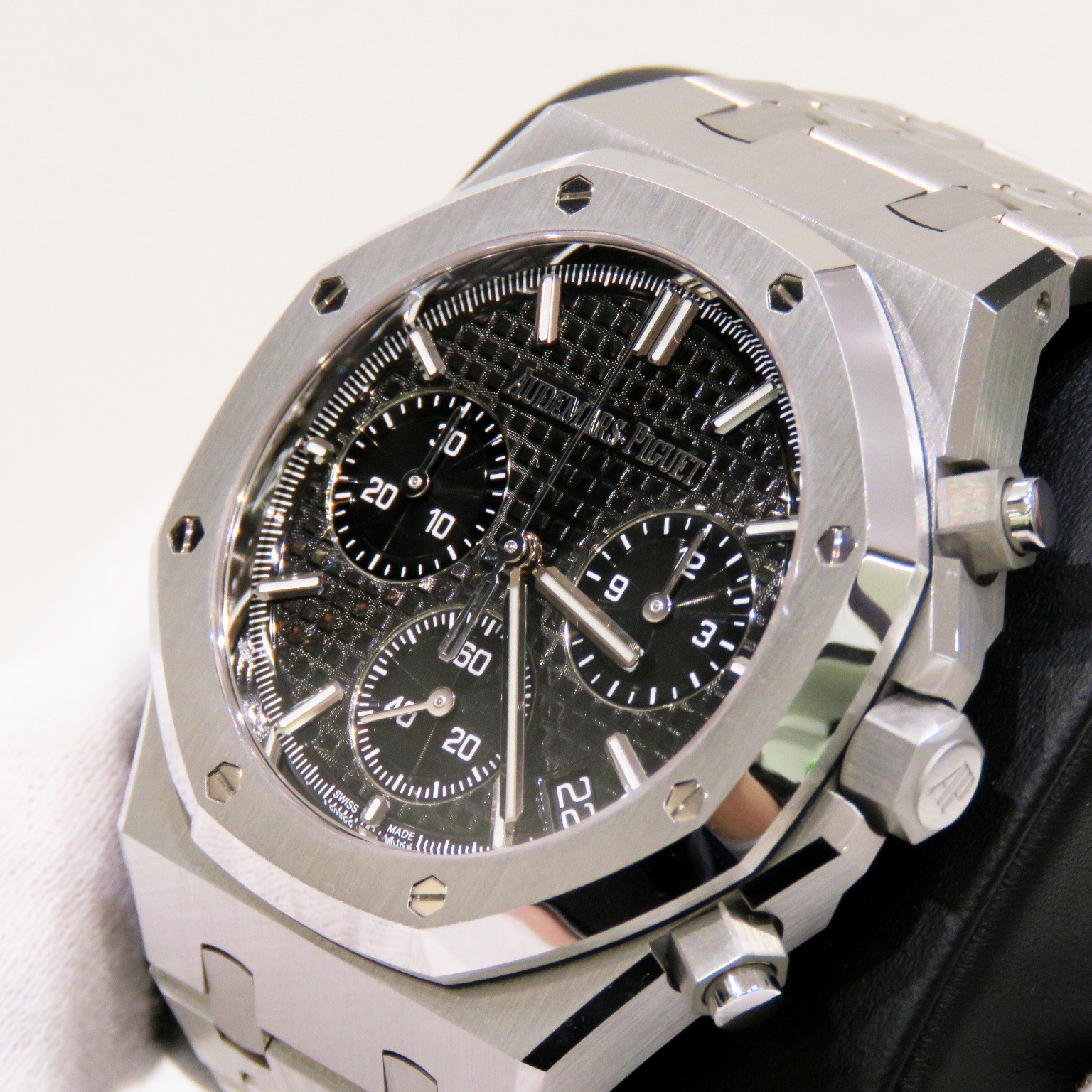 AUDEMARS PIGUET (�����ǥޡ��ԥ�) ������륪���� �����Υ���� �ӻ��� 26240ST.OO.1320ST.06 �֥�å� SS ��°�ʴ��� ����Ʊ�� X-163 ���Ź