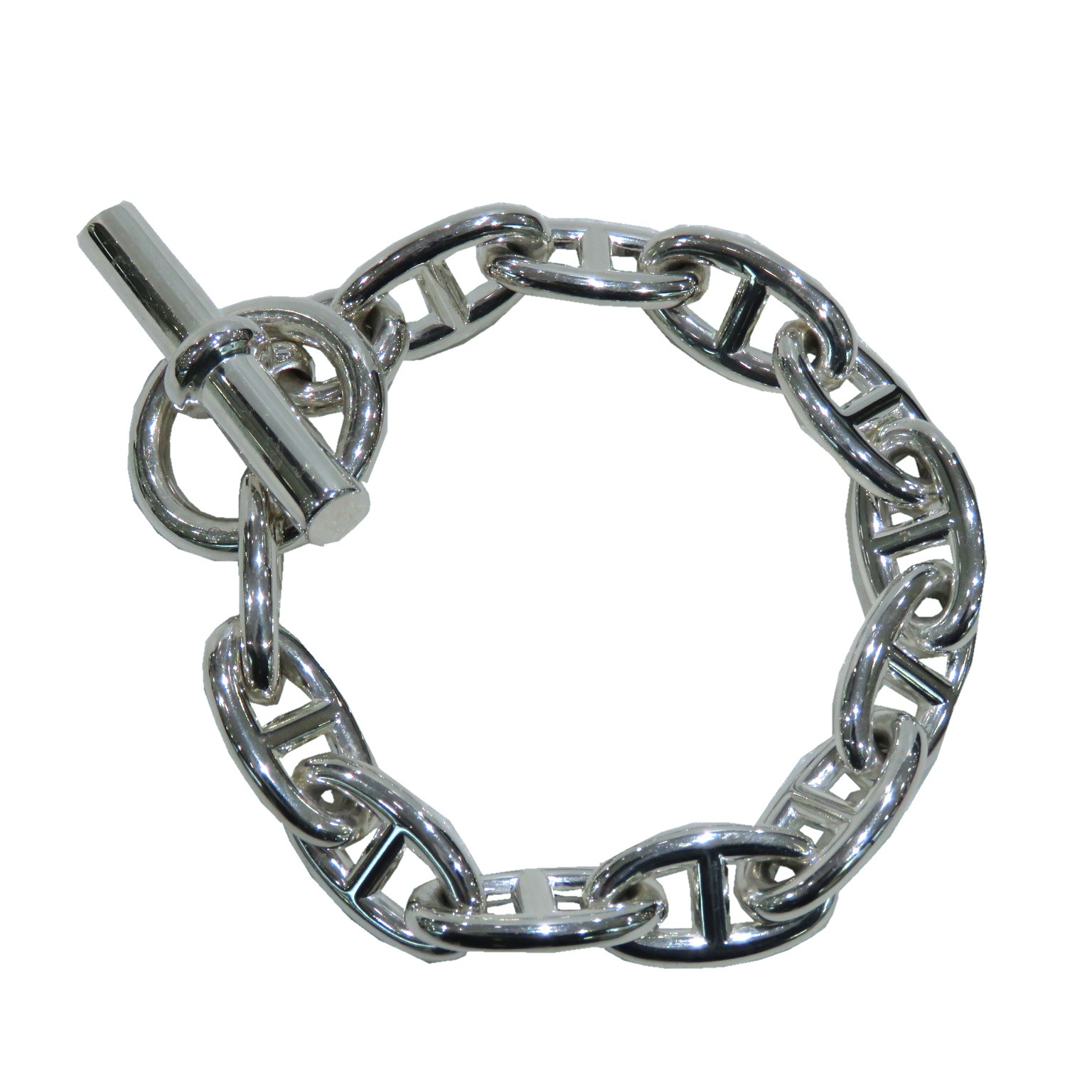 HERMES （エルメス) シェーヌダンクルGM 12コマ(約16.4㎝) SV925 未