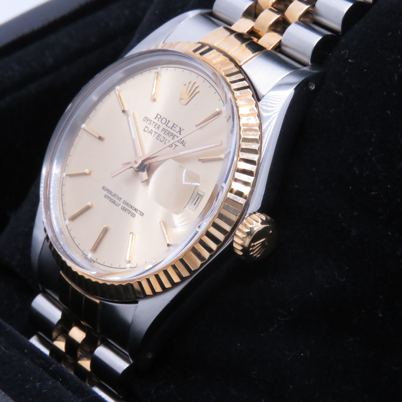 ROLEX(����å���)/�ǥ��ȥ��㥹��/16013/�����ѥ�/����ӥ꡼/3���޷�»(��19cm)/����(1987��1988ǯ)/���A/NAC-580��̾�Ų�Ź��