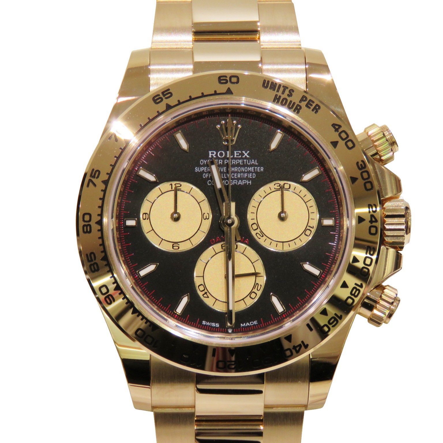 C-333 ROLEX (����å���) �����⥰��եǥ��ȥ� �ӻ��� 126508 �֥�å�&�����ѥ� YG ���������� ��°�ʴ��� ̤���� ���Ź