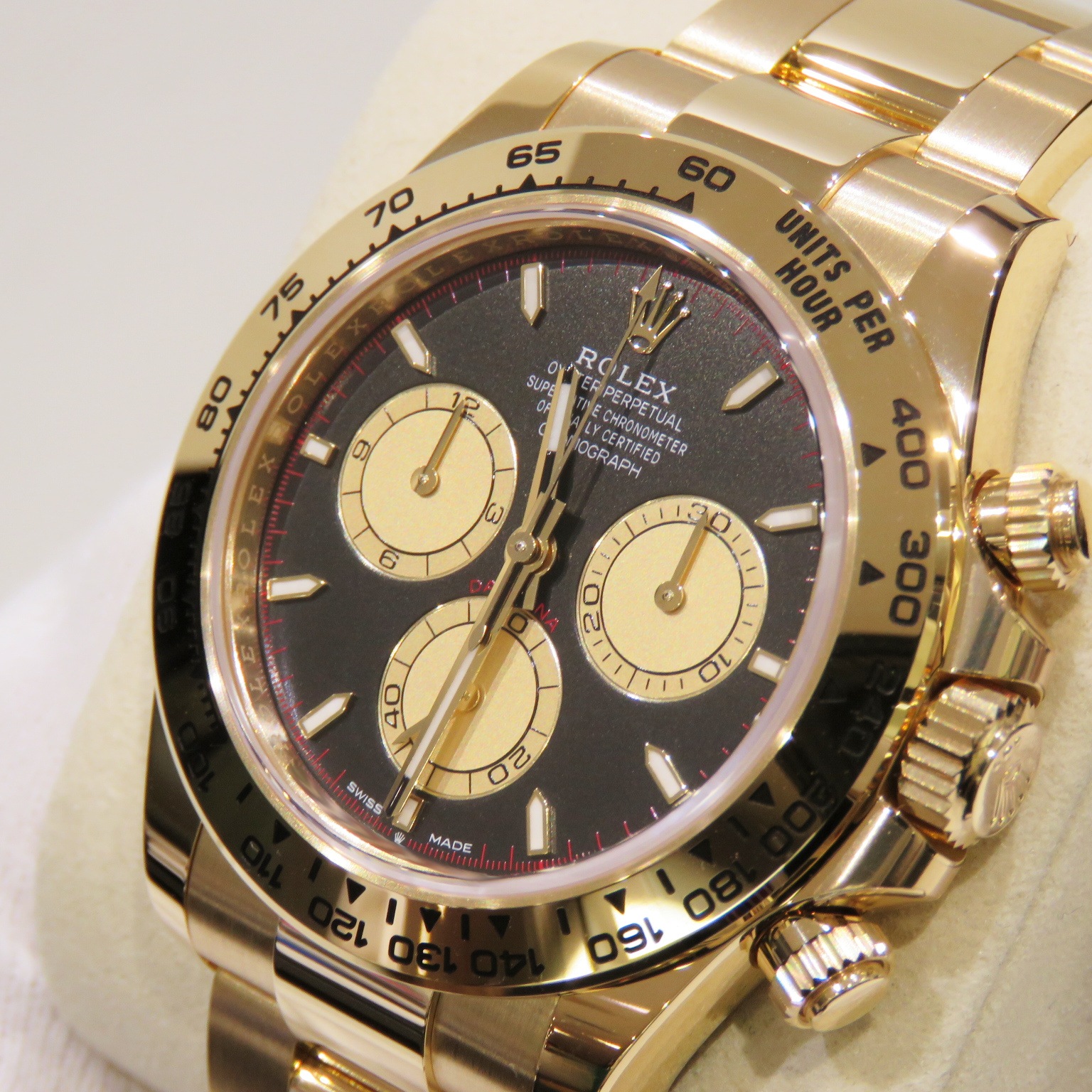 C-333 ROLEX (����å���) �����⥰��եǥ��ȥ� �ӻ��� 126508 �֥�å�&�����ѥ� YG ���������� ��°�ʴ��� ̤���� ���Ź