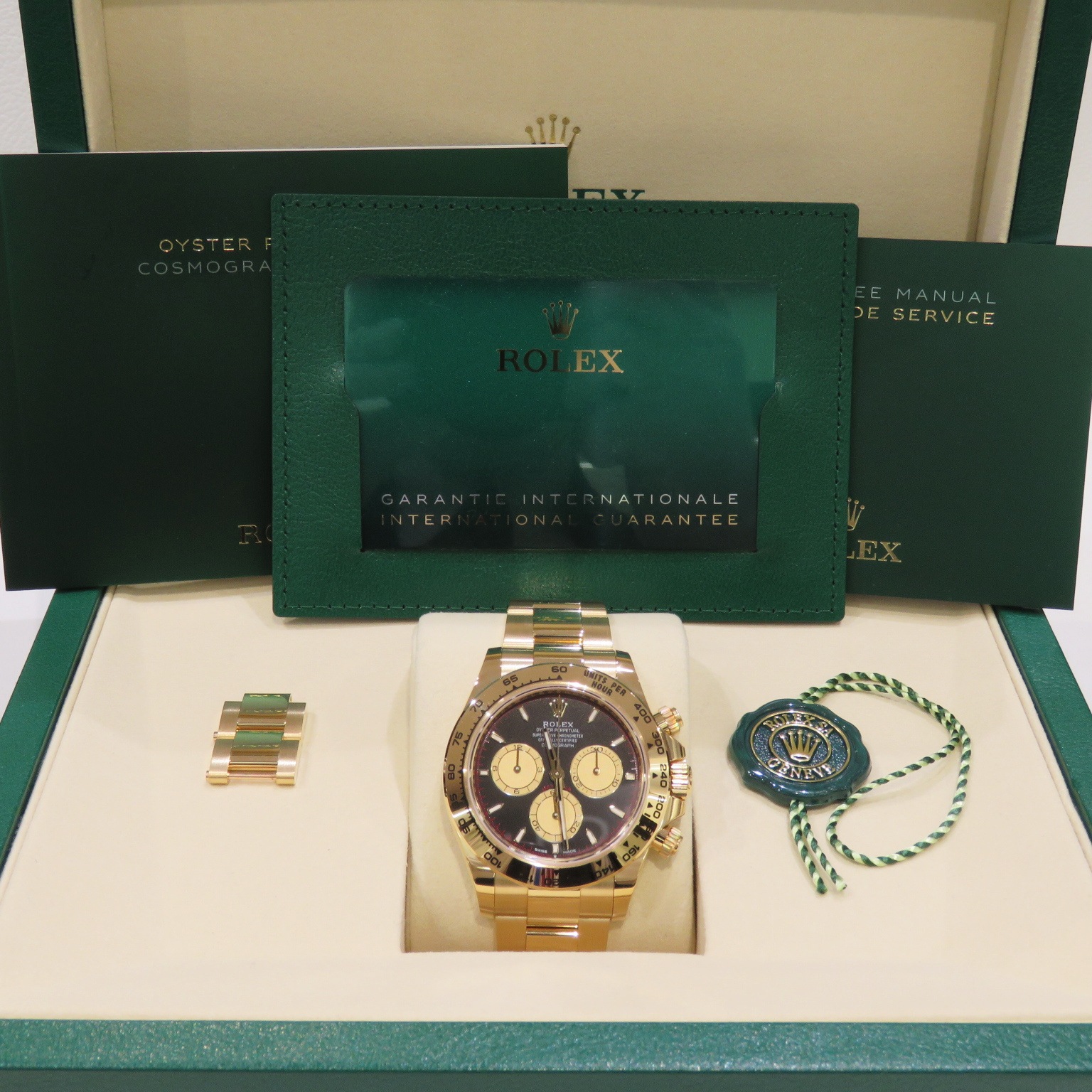 C-333 ROLEX (����å���) �����⥰��եǥ��ȥ� �ӻ��� 126508 �֥�å�&�����ѥ� YG ���������� ��°�ʴ��� ̤���� ���Ź