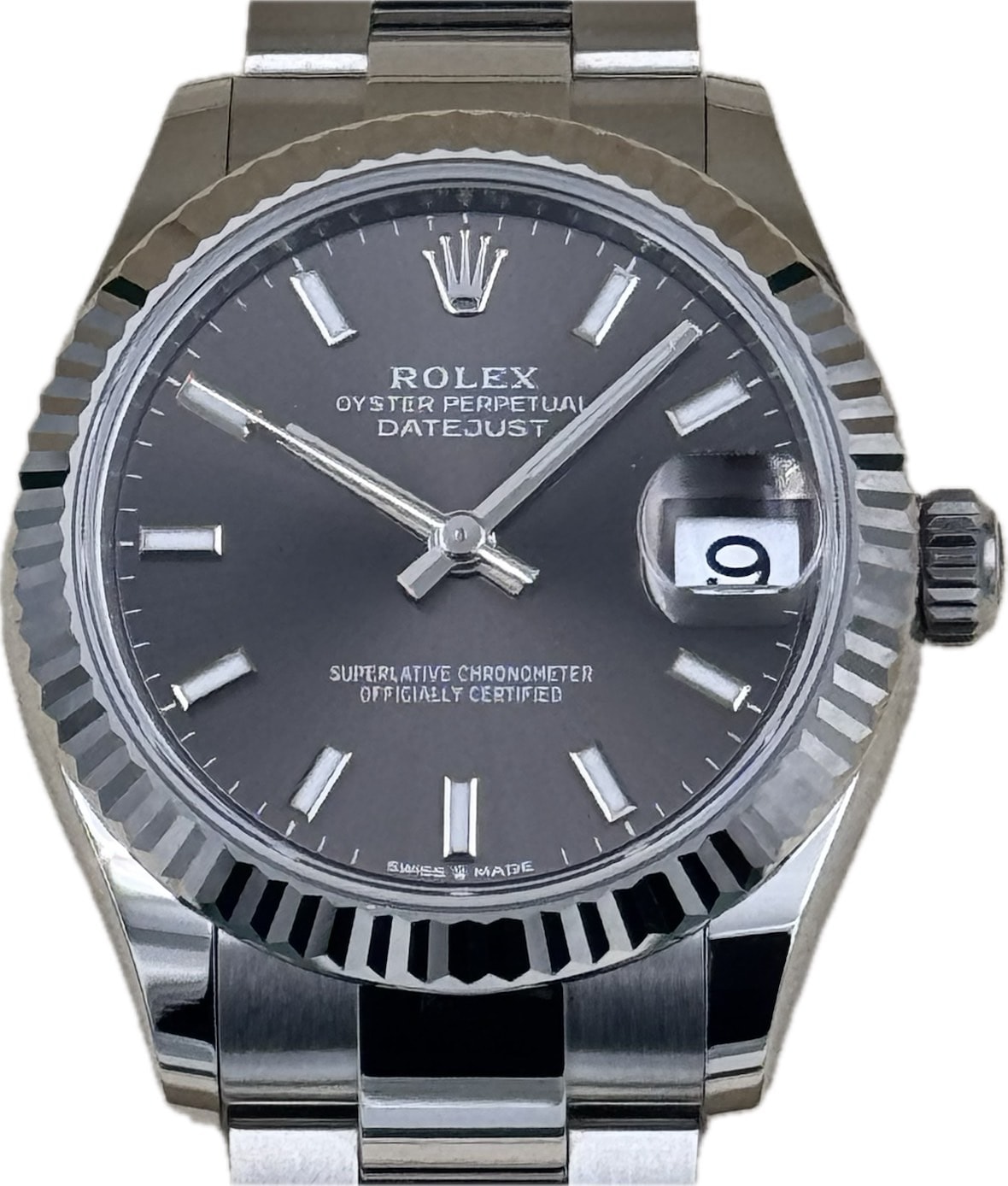 ROLEX (����å���) �ǥ��ȥ��㥹��31 278274 ���������졼 SS/WG ̤���� ���ض�Ź ST195