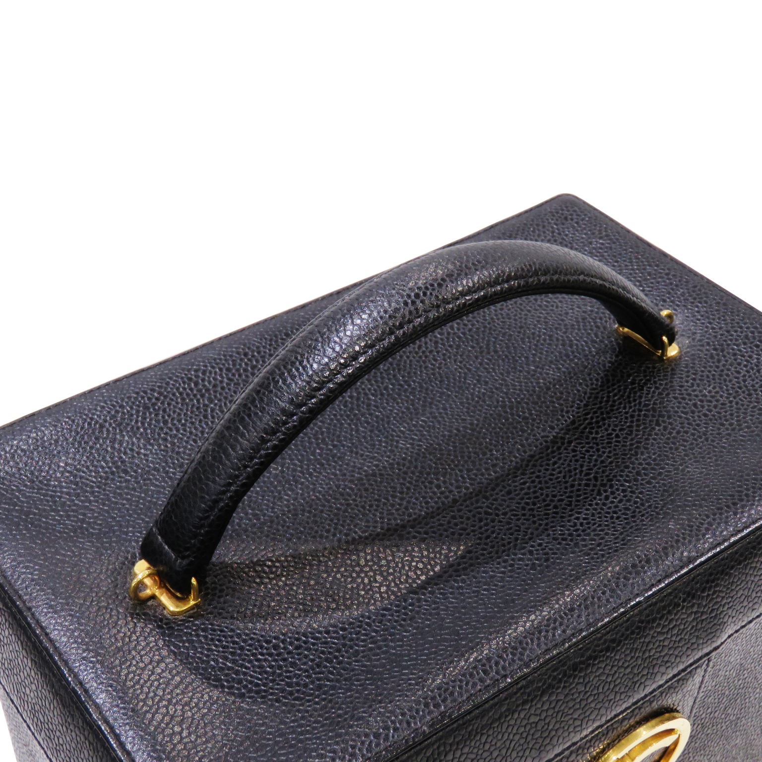 CHANEL (����ͥ�) ������ơ��� �����ޡ��� �Х˥ƥ��Хå� �֥�å�(������ɶ��) ����ӥ������� ���A V45 ���Ź