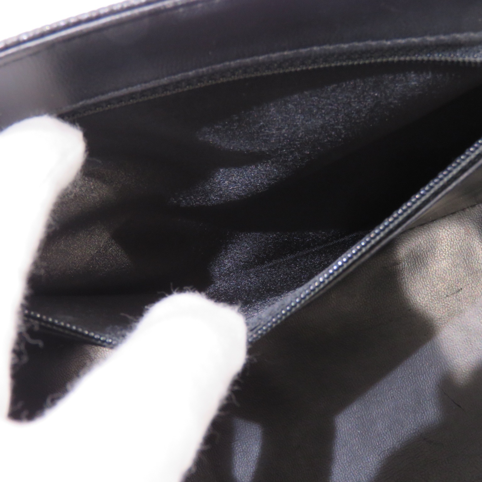 CHANEL (����ͥ�) ������ơ��� �����ޡ��� �Х˥ƥ��Хå� �֥�å�(������ɶ��) ����ӥ������� ���A V45 ���Ź