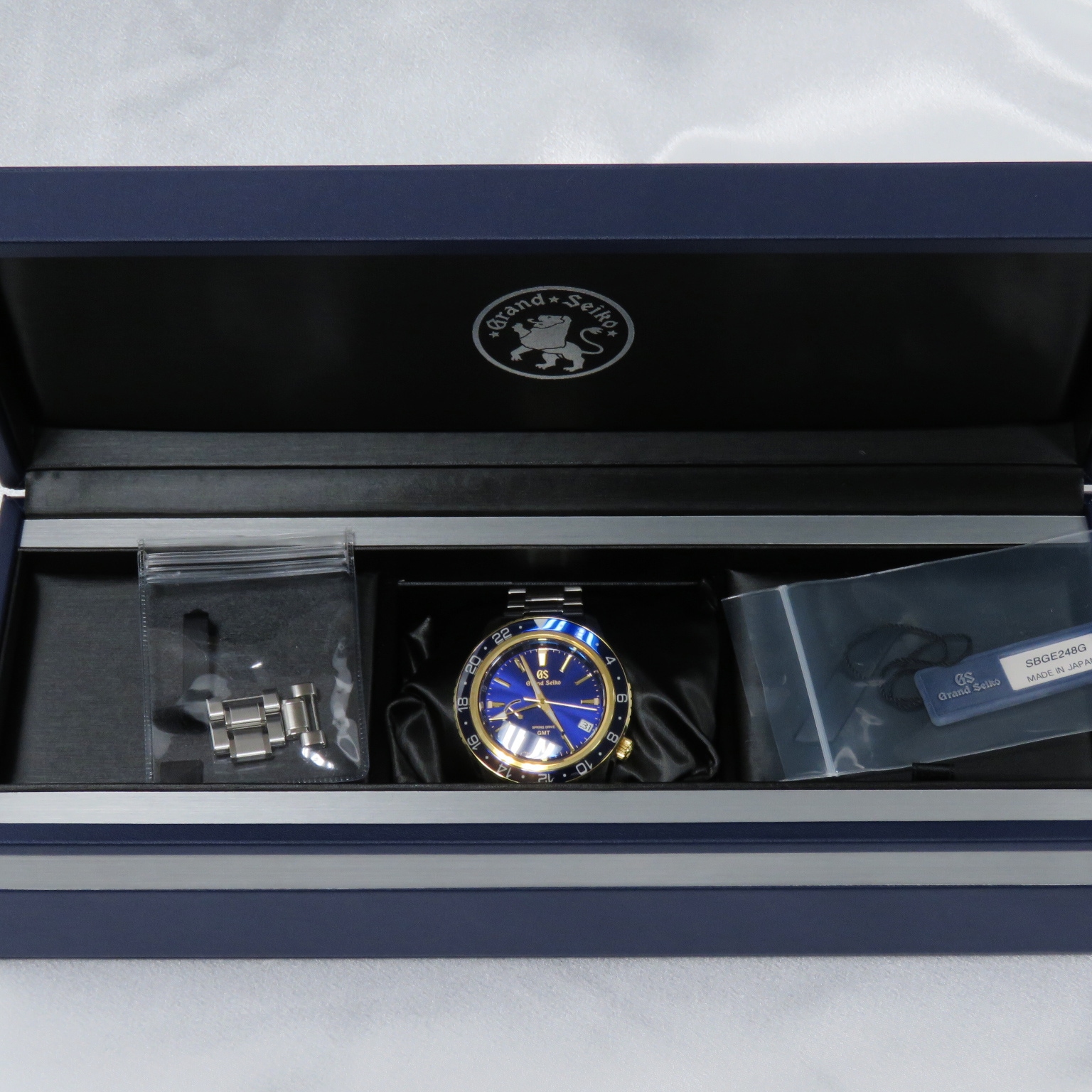 C-317 GRAND SEIKO (�����ɥ�������) ���ݡ��ĥ��쥯����� �ӻ��� SBGE248 �֥롼 SS/YG ��°�ʴ��� ������� ���Ź