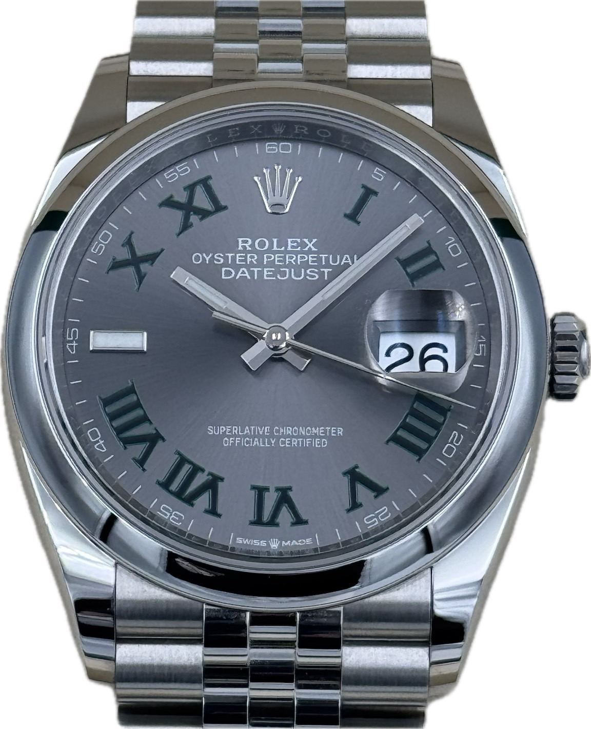 ROLEX�ʥ���å����˥ǥ��ȥ��㥹��36 126200 ���졼�ȥ����� ������� ���ض�Ź ST-194