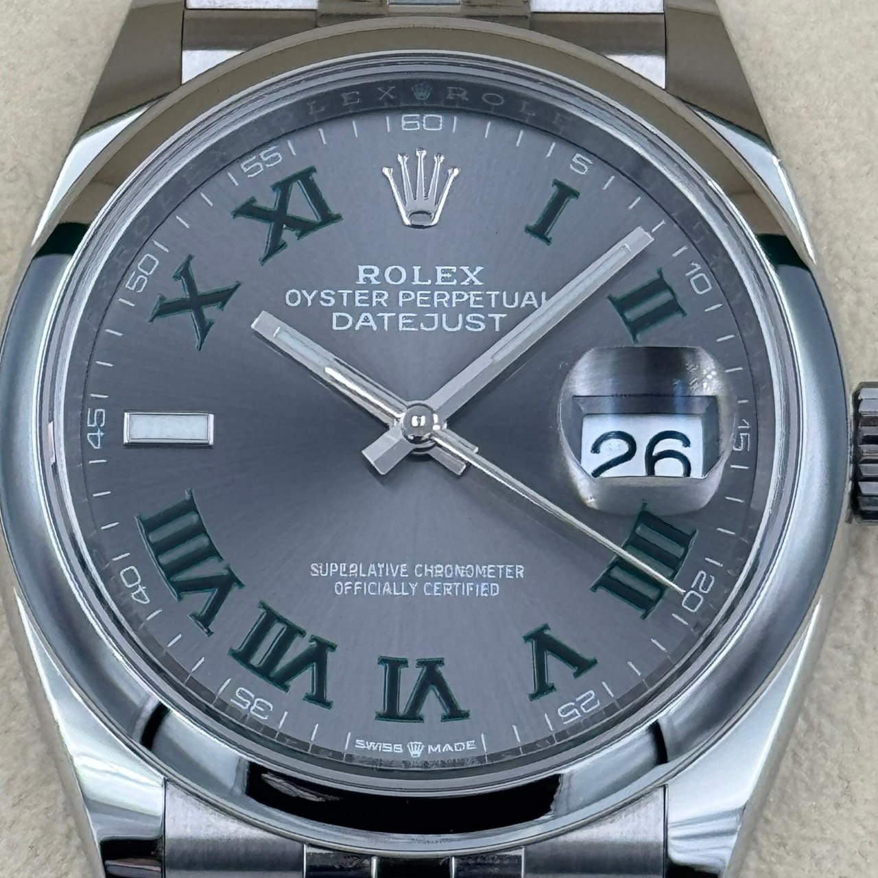ROLEX�ʥ���å����˥ǥ��ȥ��㥹��36 126200 ���졼�ȥ����� ������� ���ض�Ź ST-194
