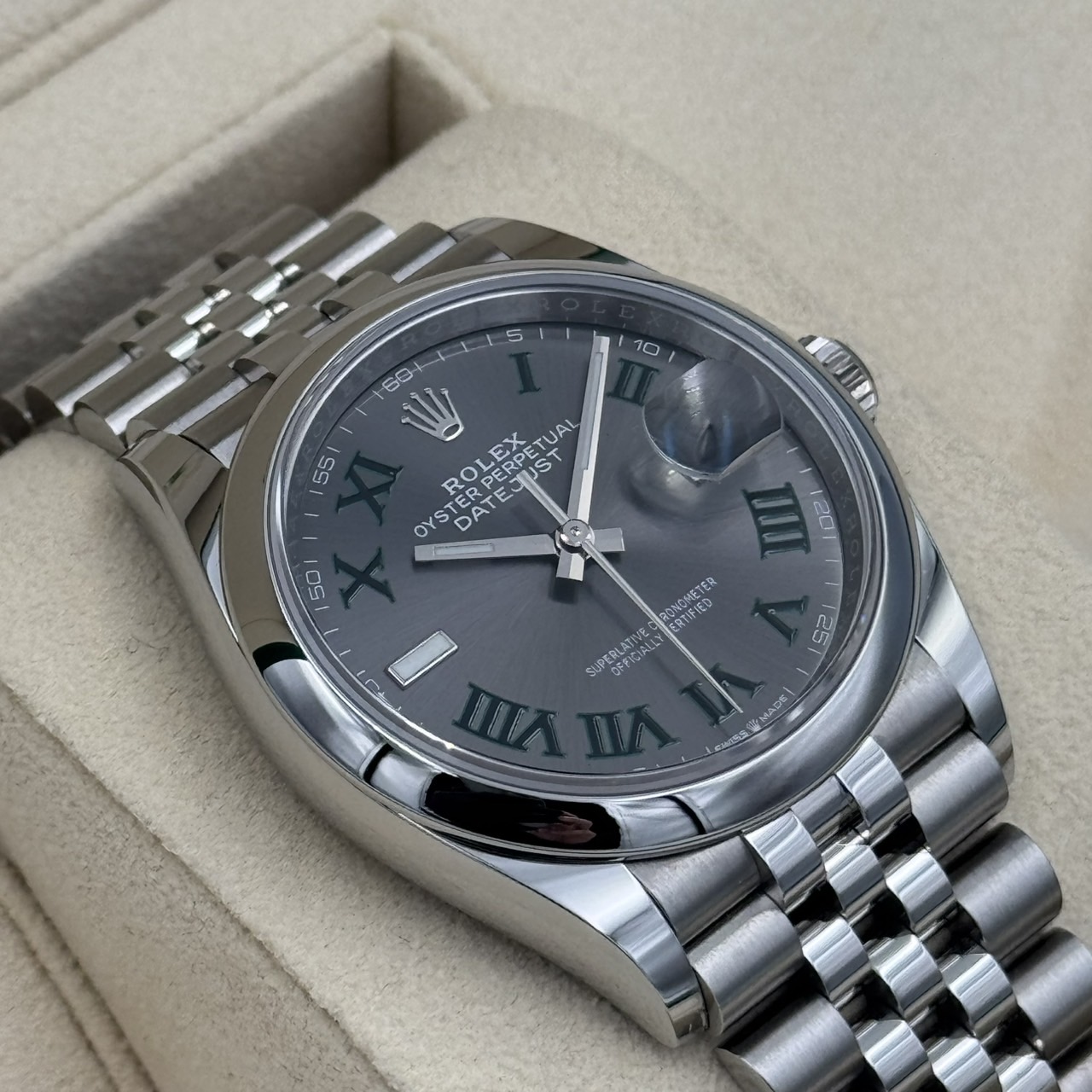 ROLEX�ʥ���å����˥ǥ��ȥ��㥹��36 126200 ���졼�ȥ����� ������� ���ض�Ź ST-194