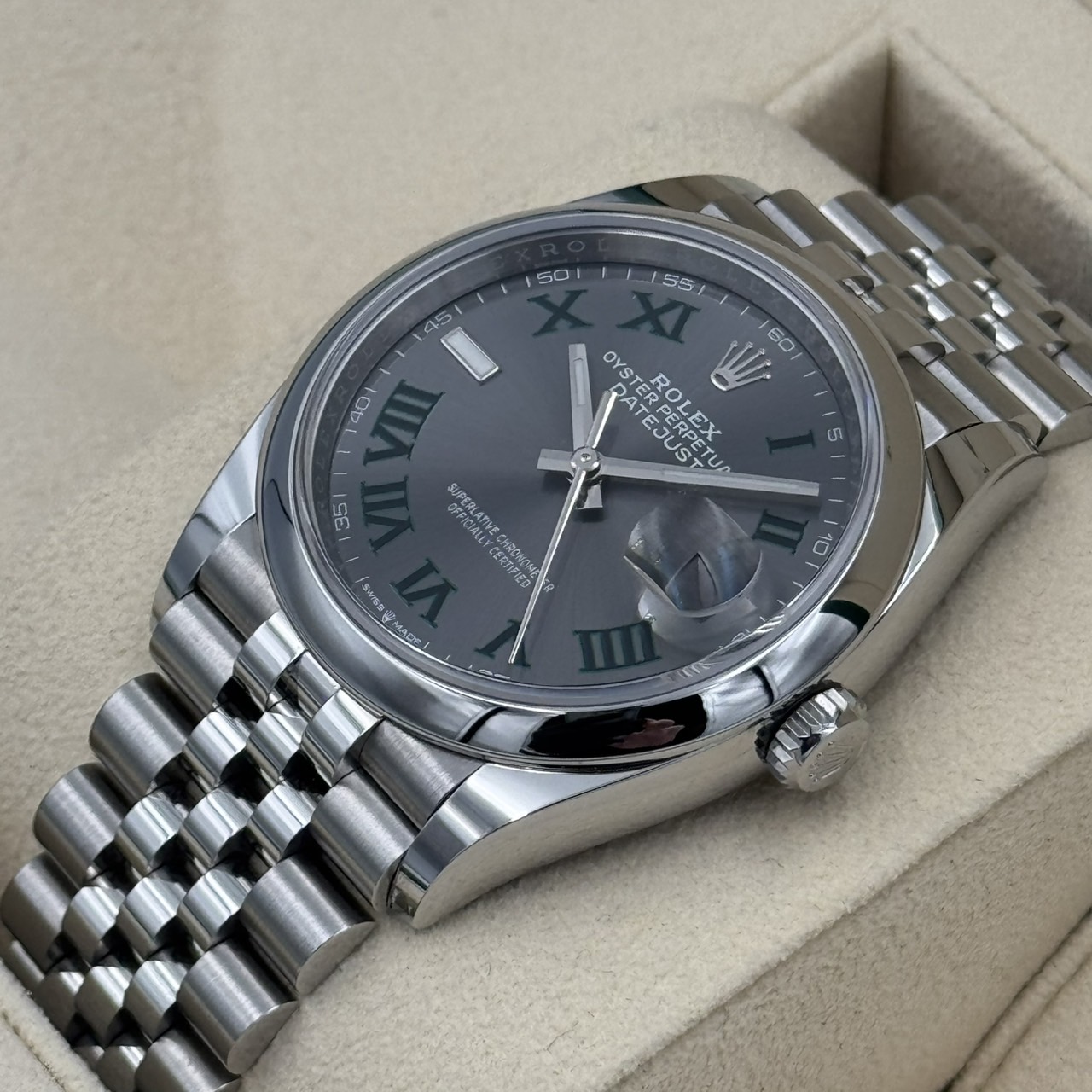ROLEX�ʥ���å����˥ǥ��ȥ��㥹��36 126200 ���졼�ȥ����� ������� ���ض�Ź ST-194
