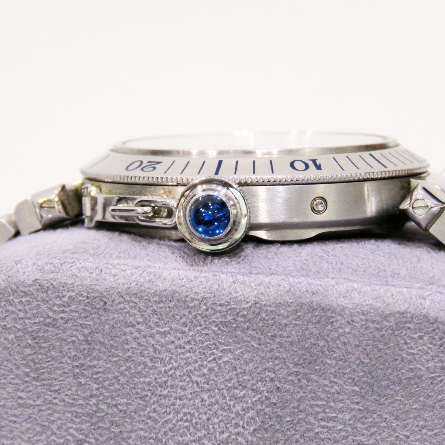 Cartier (����ƥ���) �ѥ���38mm GMT �ѥ�ꥶ���� �ӻ��� W31037H3 ����С� SS ̤Ĵ��(12����) �����̵�� ���ΤΤ� ��� Y-055 ���Ź