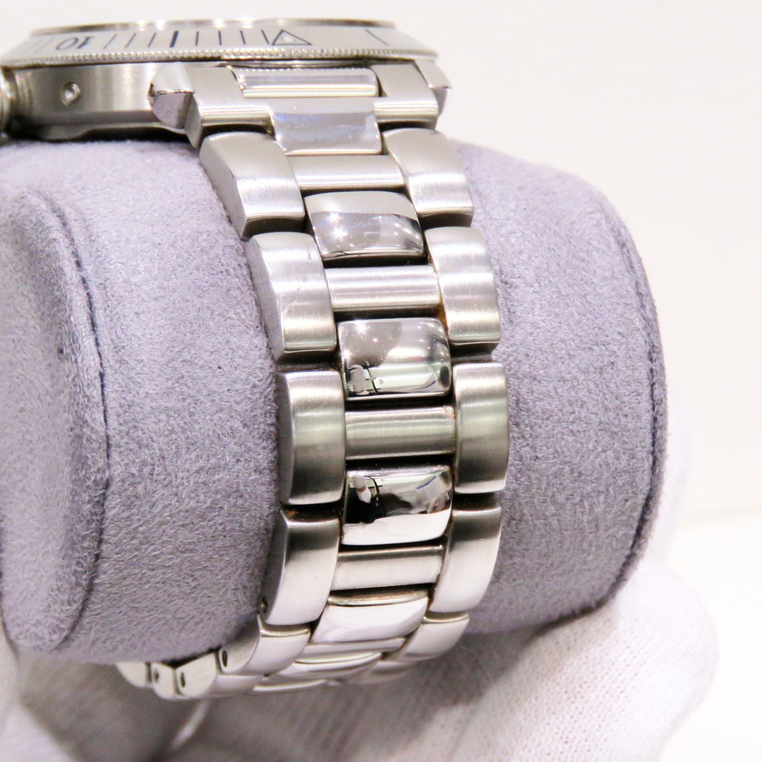 Cartier (����ƥ���) �ѥ���38mm GMT �ѥ�ꥶ���� �ӻ��� W31037H3 ����С� SS ̤Ĵ��(12����) �����̵�� ���ΤΤ� ��� Y-055 ���Ź