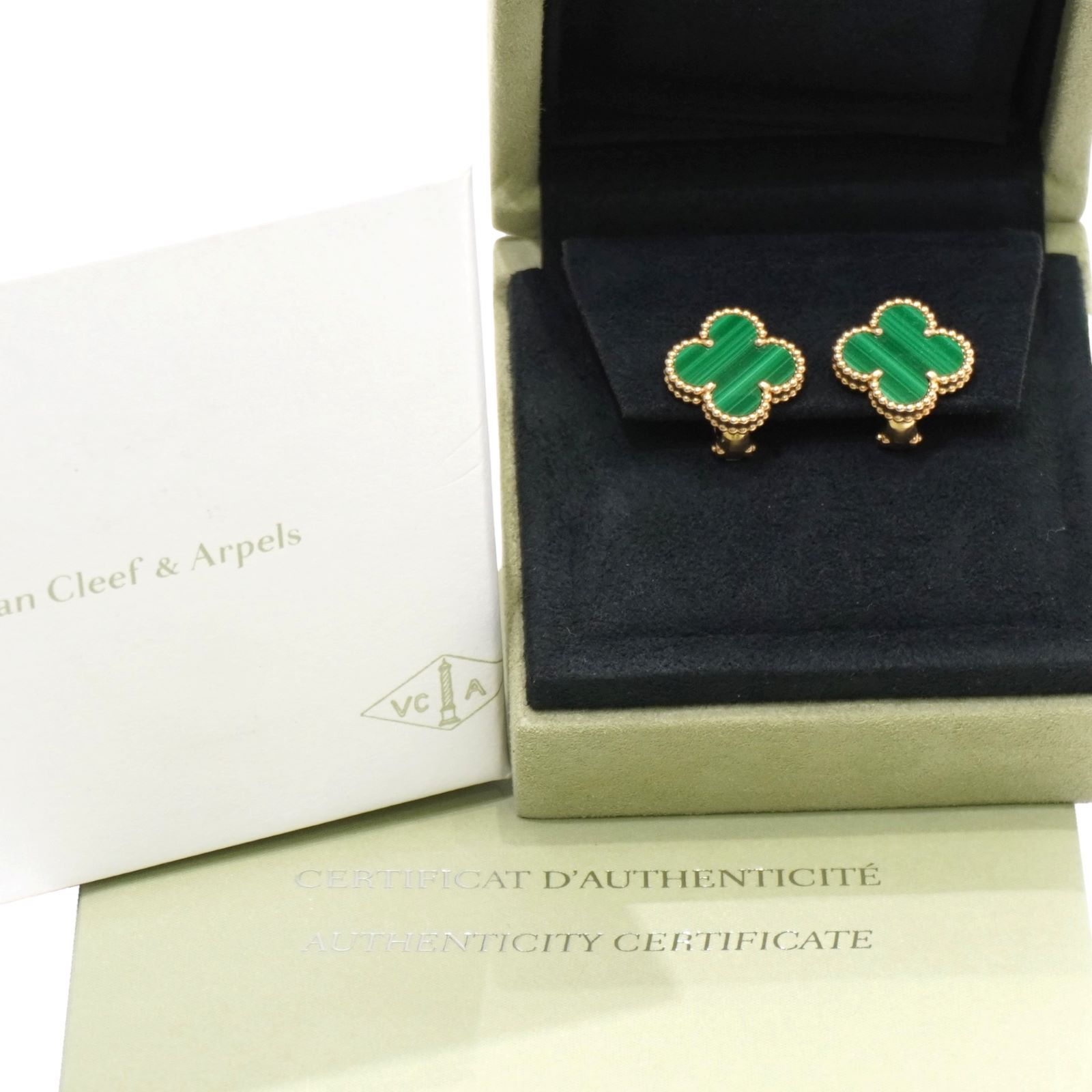 Van Cleef&Arpels (�����󥯥꡼�ա������ڥ�) ������ơ�������ϥ�֥� �ԥ��� VCARO3QL00 �ޥ饫���� 18KYG ���A U146 ���Ź