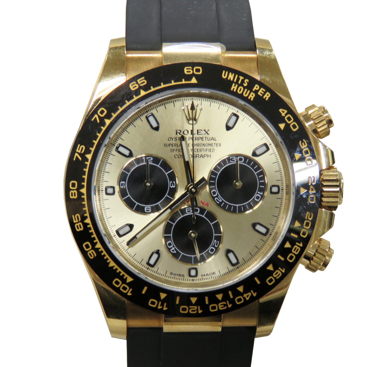 C-215 ROLEX (����å���) �����⥰��եǥ��ȥ� �ӻ��� 116518LN �����ѥ�&�֥�å� YG �����ե� ��°�ʴ��� ��� ���Ź