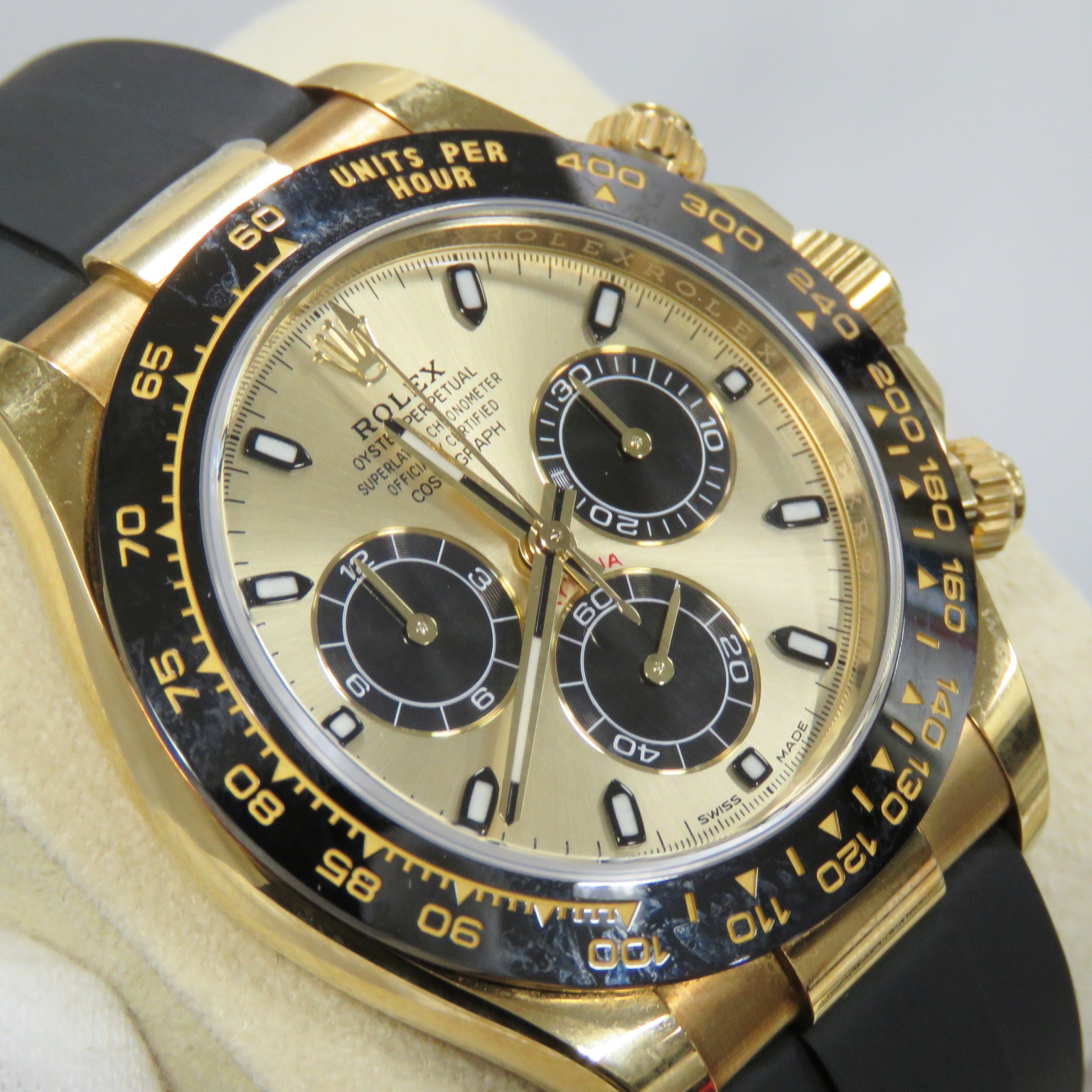 C-215 ROLEX (����å���) �����⥰��եǥ��ȥ� �ӻ��� 116518LN �����ѥ�&�֥�å� YG �����ե� ��°�ʴ��� ��� ���Ź