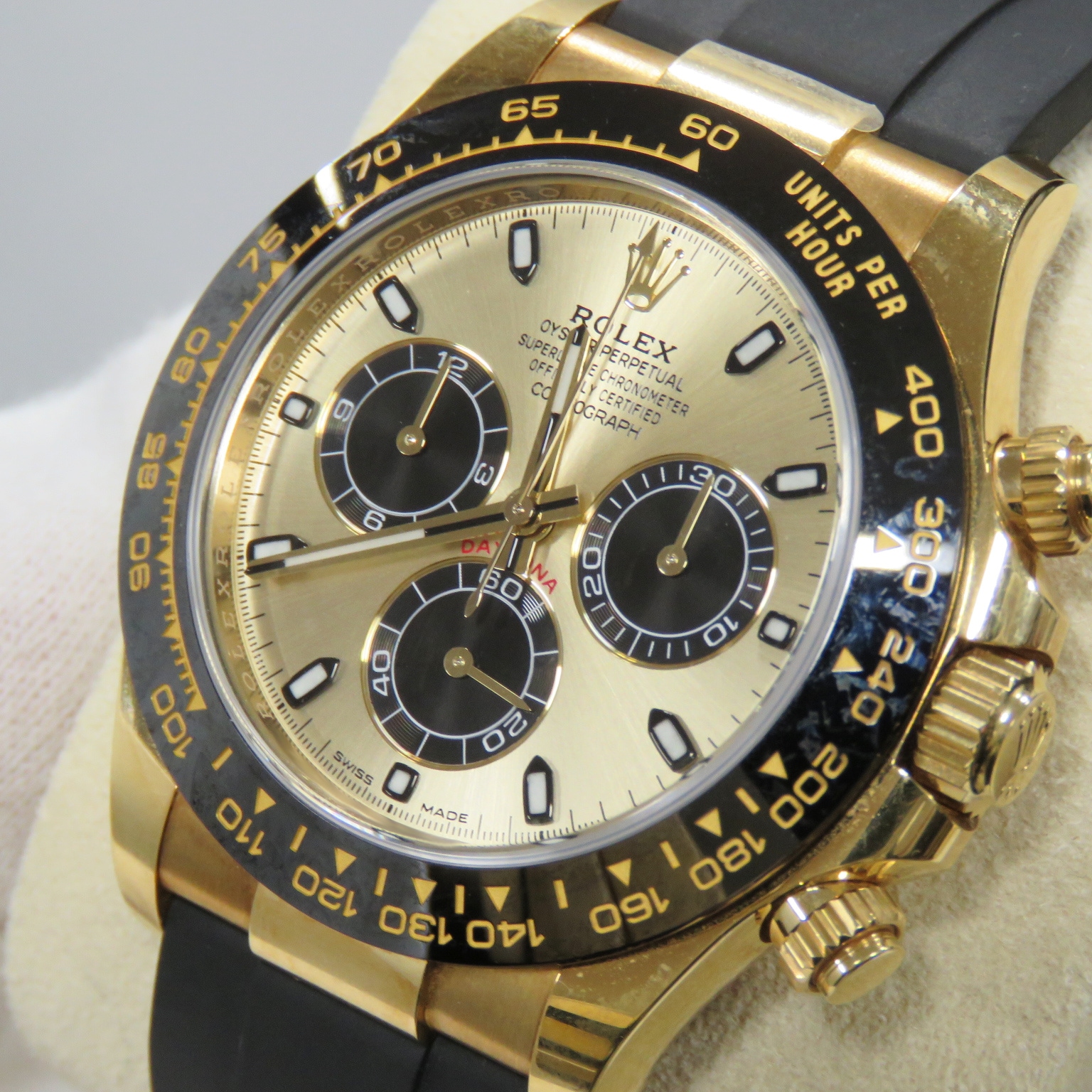 C-215 ROLEX (����å���) �����⥰��եǥ��ȥ� �ӻ��� 116518LN �����ѥ�&�֥�å� YG �����ե� ��°�ʴ��� ��� ���Ź