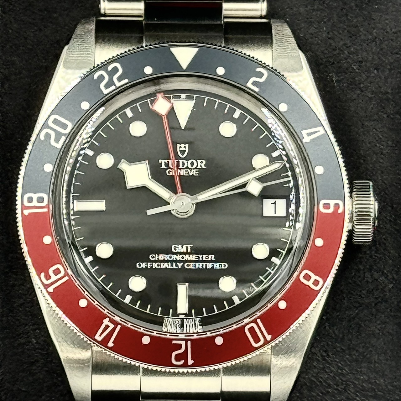 TUDOR (���塼����) �֥�å��٥�GMT 79830RB �֥�å� ̤���� ���ض�Ź CAT-420