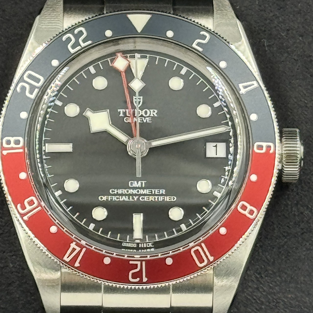 TUDOR (���塼����) �֥�å��٥�GMT 79830RB �֥�å� ̤���� ���ض�Ź CAT-420