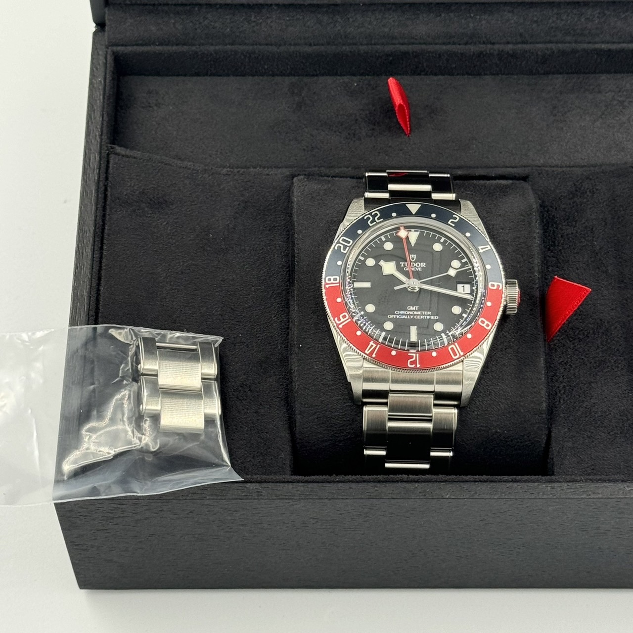TUDOR (���塼����) �֥�å��٥�GMT 79830RB �֥�å� ̤���� ���ض�Ź CAT-420