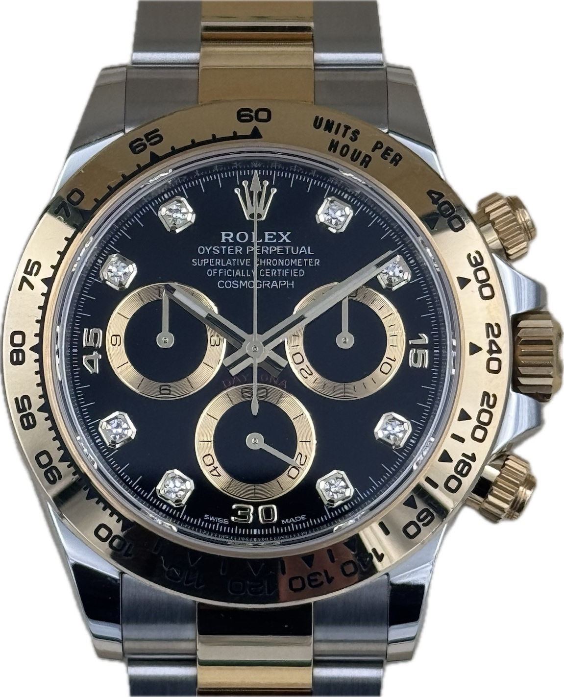 ROLEX (ロレックス) コスモグラフデイトナ 116503 8PDブラック SS/YG