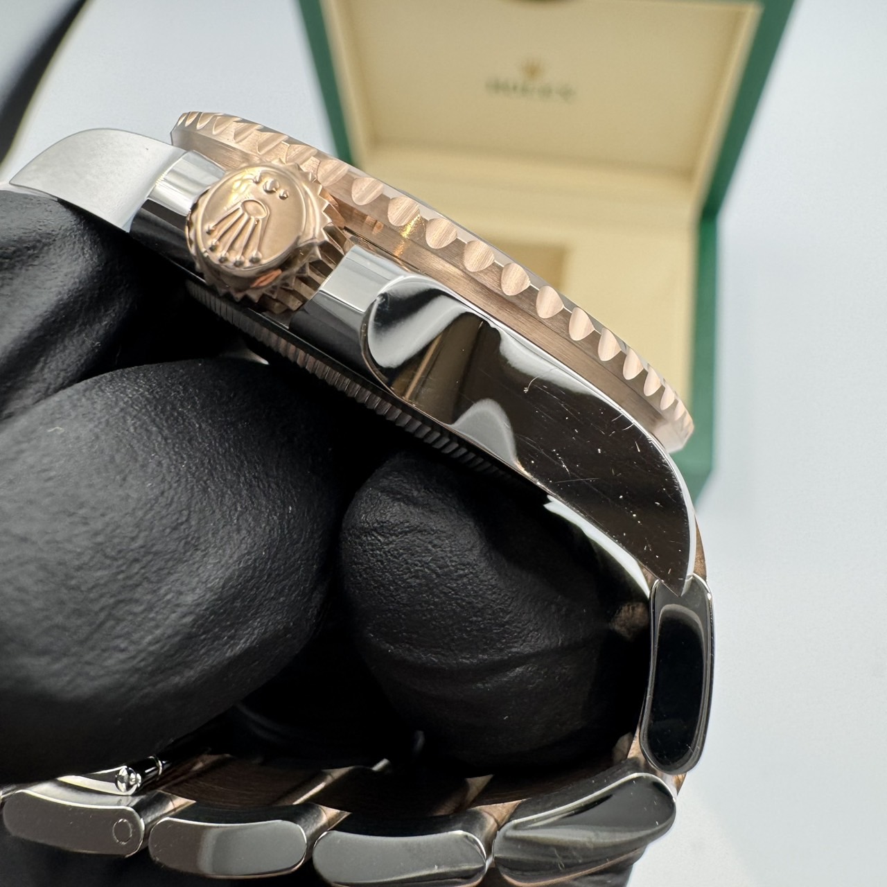 ROLEX (����å���) GMT�ޥ������� 126711CHNR �֥�å� ERG/SS ����� ���ض�Ź CAT-759