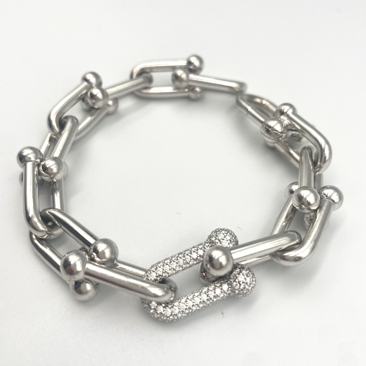 TIFFANY(ƥեˡ) ϡɥ顼󥰥֥쥹å 60715157 ߥǥ K18WG  45.02g  CAB-294 (ضŹ)