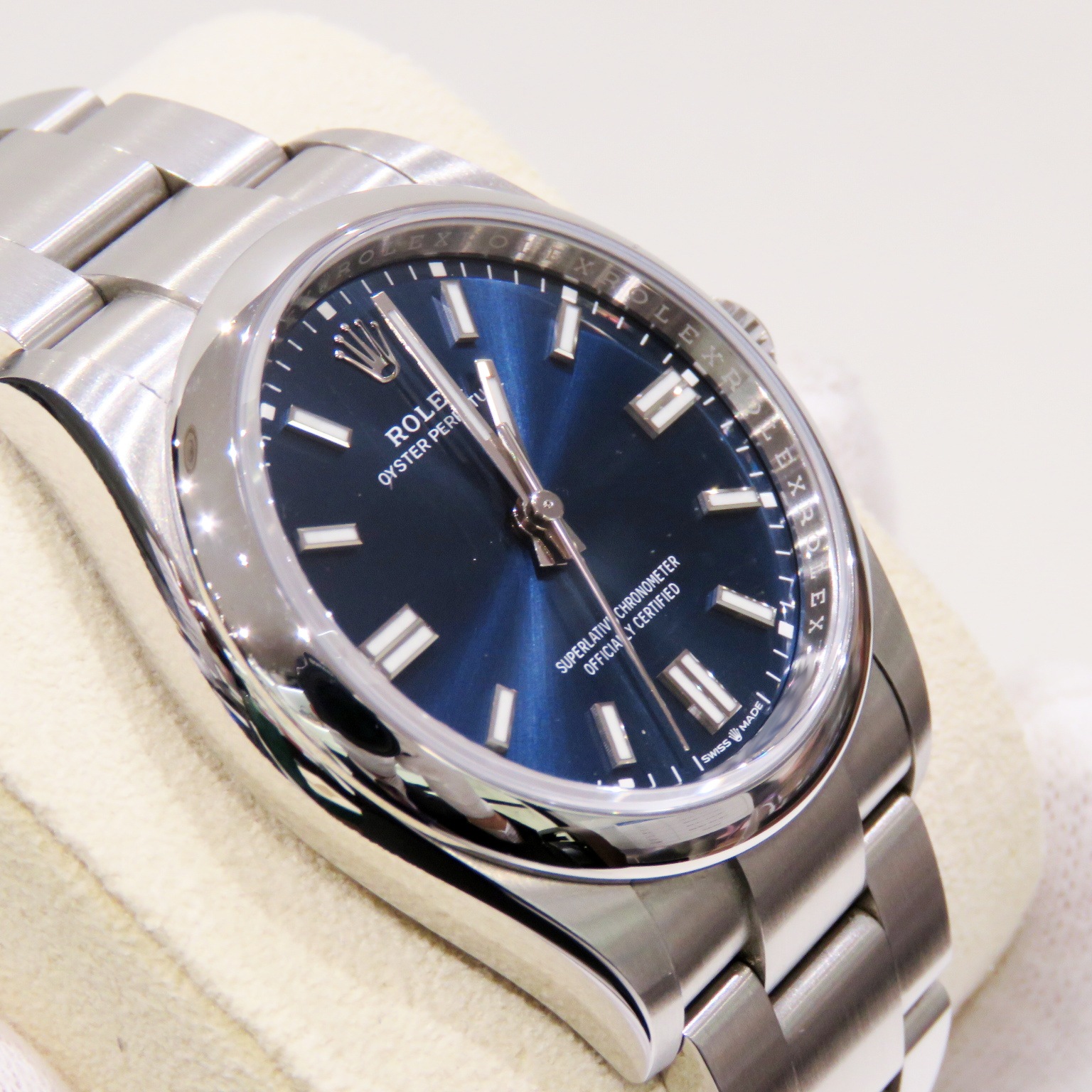 ROLEX (����å���) �����������ѡ��ڥ��奢��36 �ӻ��� 126000 �֥饤�ȥ֥롼 SS ���������� ��°�ʴ��� ������� A-167 ���Ź