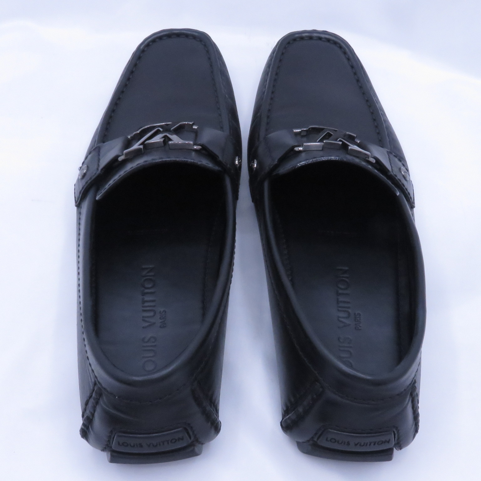 LOUIS VUITTON (�륤�����ȥ�)/���ƥ�����ɥ饤�ӥ󥰥��塼��/�֥�å�/������7(��24cm)/�������/NAC-490(̾�Ų�Ź)
