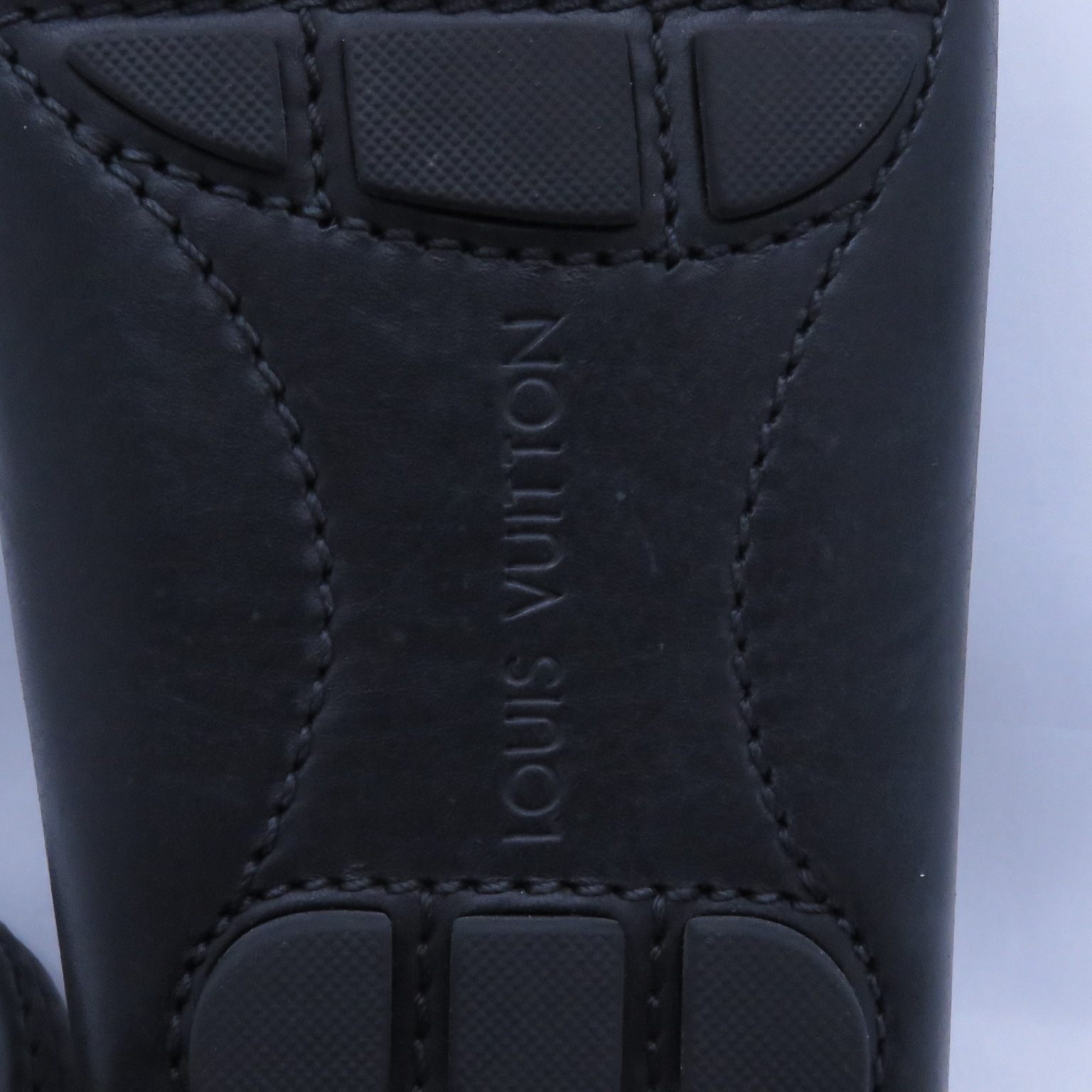 LOUIS VUITTON (�륤�����ȥ�)/���ƥ�����ɥ饤�ӥ󥰥��塼��/�֥�å�/������7(��24cm)/�������/NAC-490(̾�Ų�Ź)