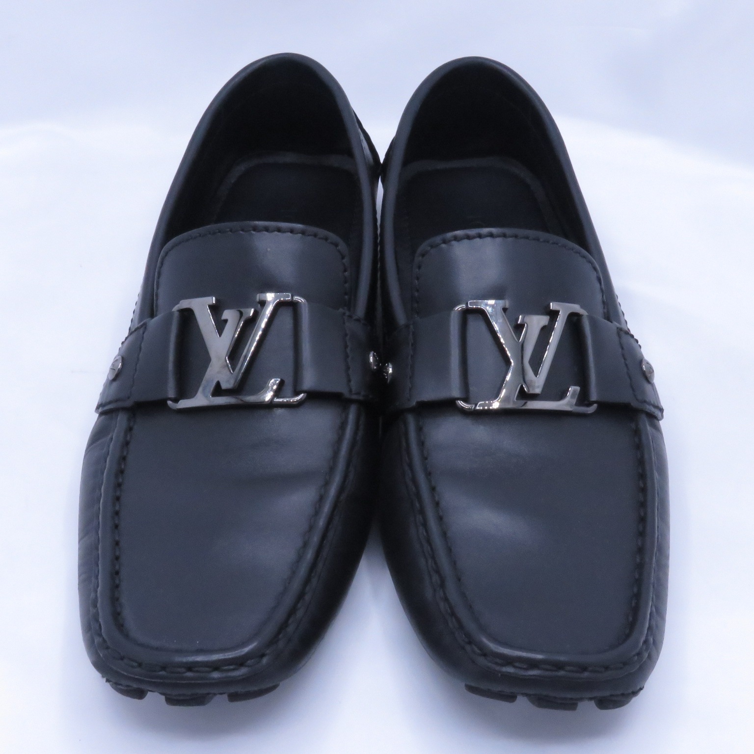 LOUIS VUITTON (�륤�����ȥ�)/���ƥ�����ɥ饤�ӥ󥰥��塼��/�֥�å�/������7(��24cm)/�������/NAC-490(̾�Ų�Ź)