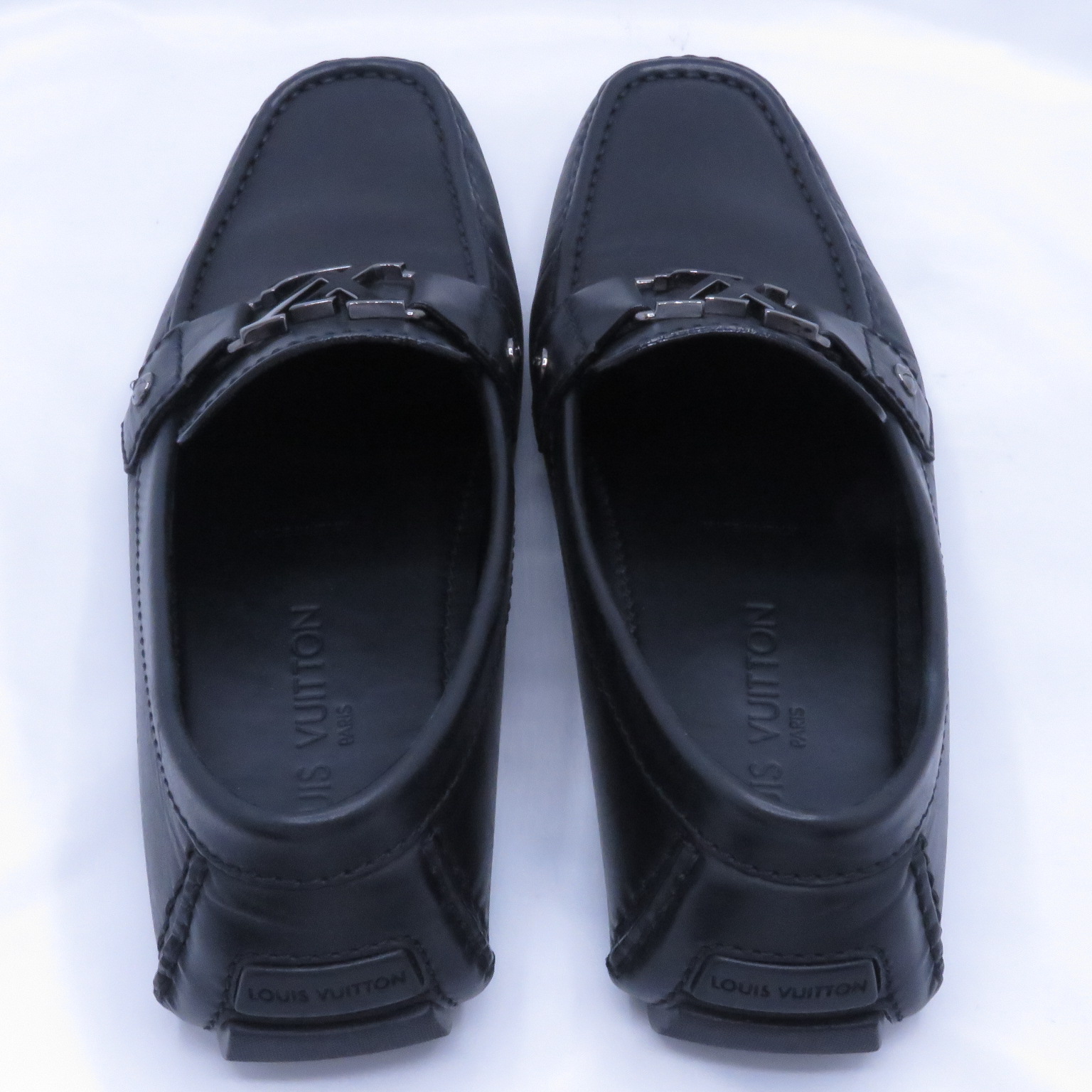 LOUIS VUITTON (�륤�����ȥ�)/���ƥ�����ɥ饤�ӥ󥰥��塼��/�֥�å�/������7(��24cm)/�������/NAC-490(̾�Ų�Ź)