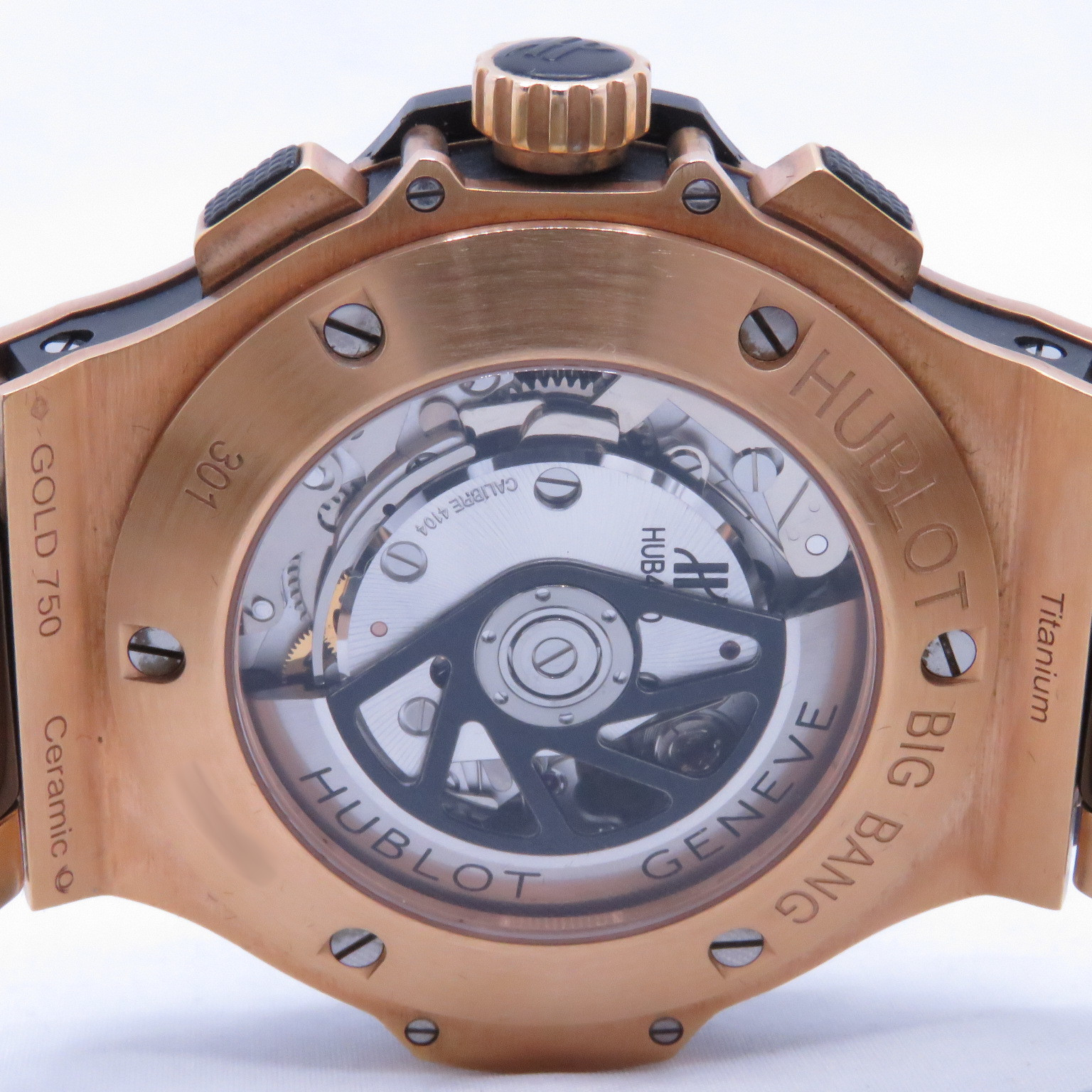 HUBLOT(���֥�)/�ӥå����Х� ���ܥ�塼����� /301.PM.1780.RB/�����Υ����/�֥�å�/K18PG/����ߥå�/�����ܥ�/2010.6��/���A/NAC-584��̾�Ų�Ź��