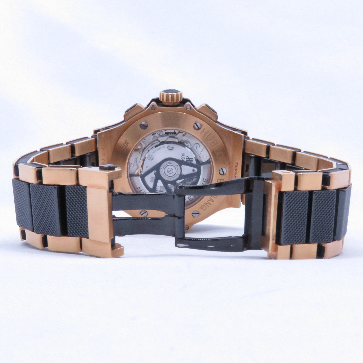 HUBLOT(���֥�)/�ӥå����Х� ���ܥ�塼����� /301.PM.1780.RB/�����Υ����/�֥�å�/K18PG/����ߥå�/�����ܥ�/2010.6��/���A/NAC-584��̾�Ų�Ź��