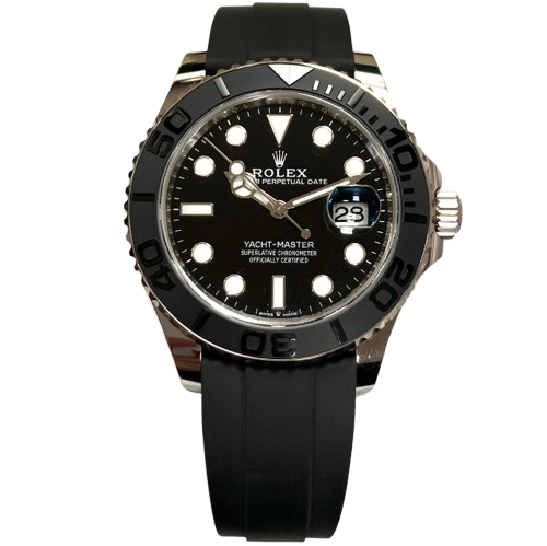 あやか出品 ROLEX(ロレックス) ヨットマスター 226659 K18WG×オイフレ ブラック