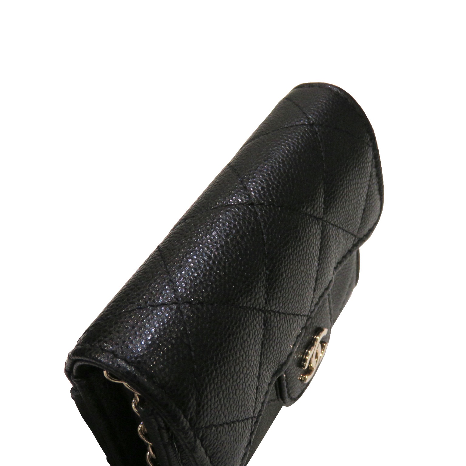 CHANEL (����ͥ�) �ߥ˥������󥦥���å� ���� �֥�å�/�����ѥ󥴡���ɶ�� ����ӥ������� ̤������ L126 ���Ź