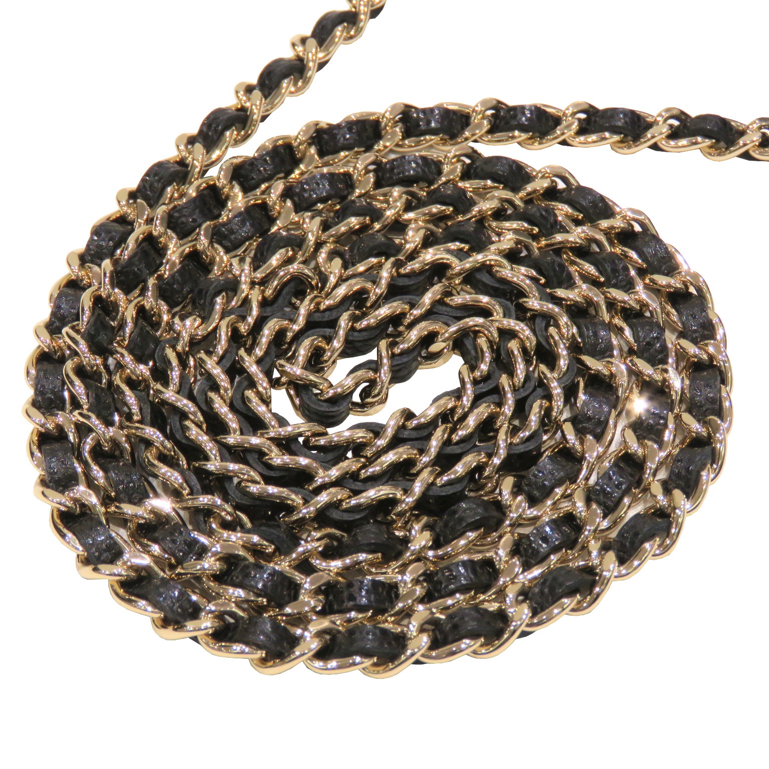 CHANEL (����ͥ�) �ߥ˥������󥦥���å� ���� �֥�å�/�����ѥ󥴡���ɶ�� ����ӥ������� ̤������ L126 ���Ź