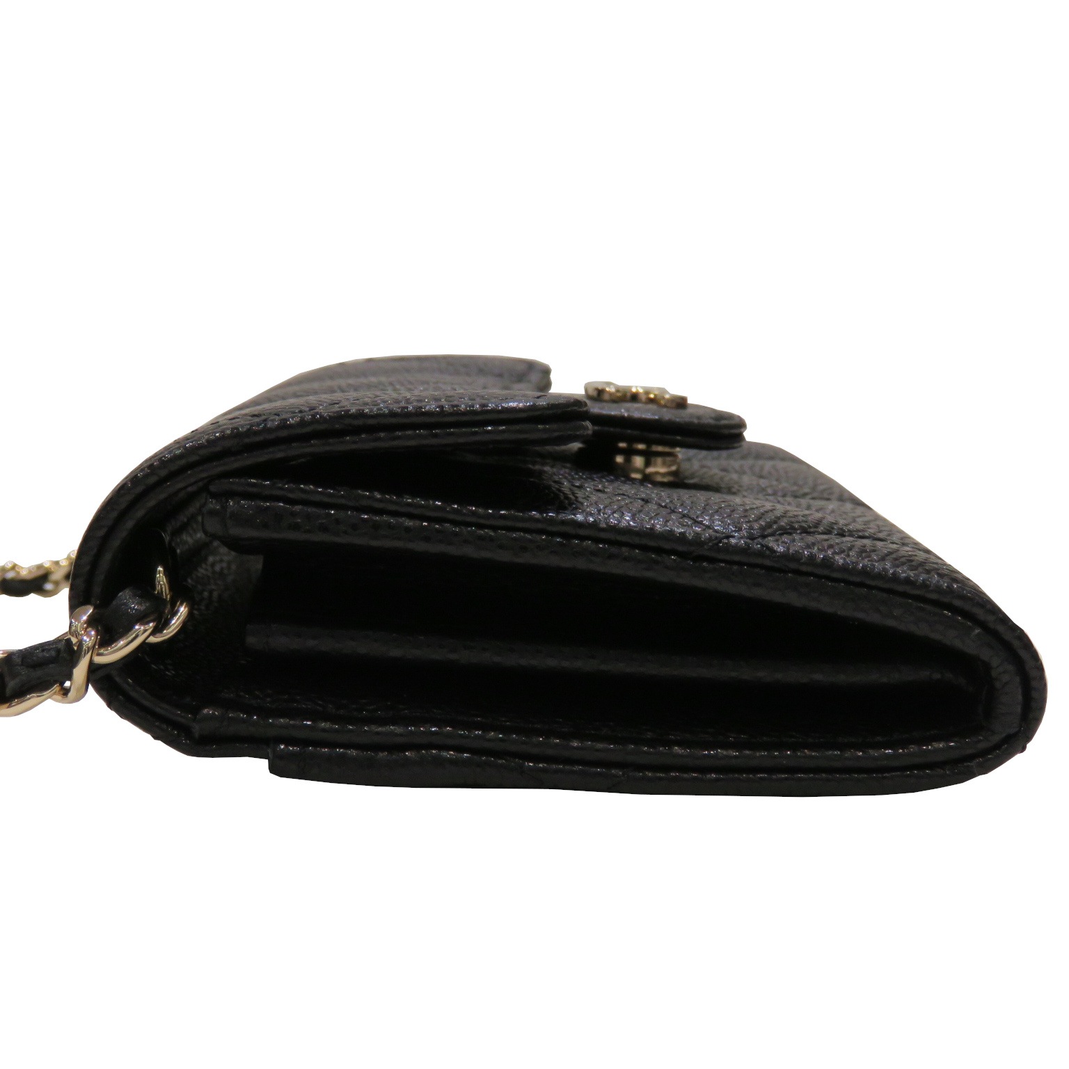 CHANEL (����ͥ�) �ߥ˥������󥦥���å� ���� �֥�å�/�����ѥ󥴡���ɶ�� ����ӥ������� ̤������ L126 ���Ź