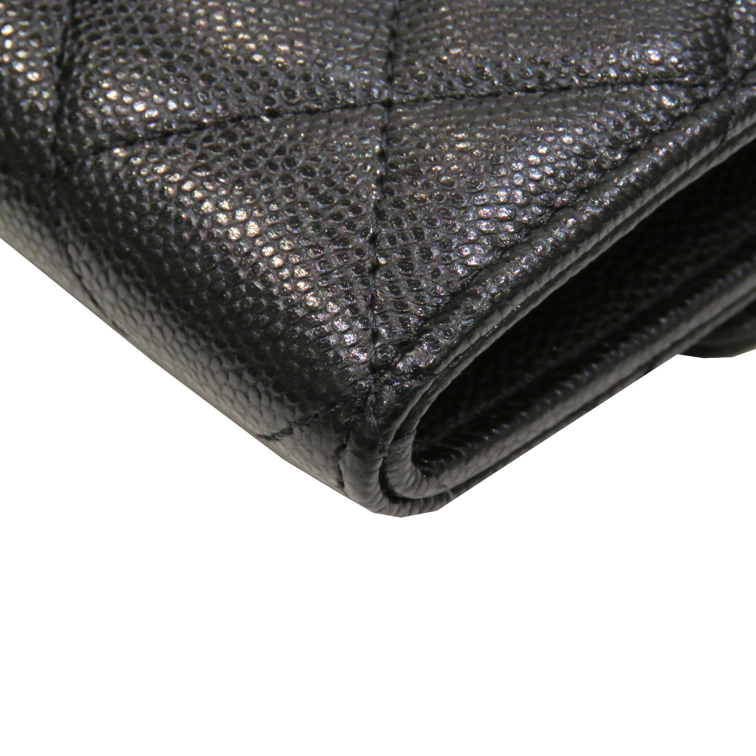 CHANEL (����ͥ�) �ߥ˥������󥦥���å� ���� �֥�å�/�����ѥ󥴡���ɶ�� ����ӥ������� ̤������ L126 ���Ź