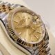 B-141 ROLEX (����å���) �ǥ��ȥ��㥹��36 �ӻ��� 126233 �����ѥ� SS/YG ����ӥ꡼ ��°�ʴ��� ������� ���Ź