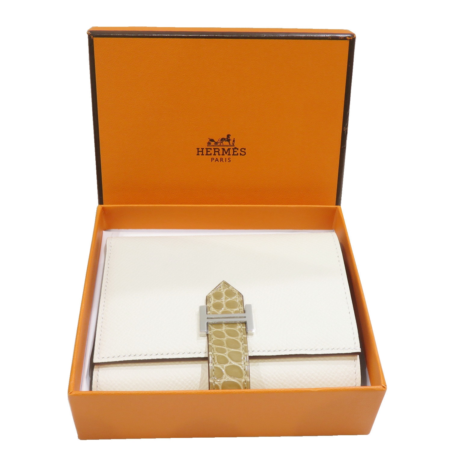 HERMES (����᥹) �٥��󥳥�ӥ� ���å� ���� �޺��� �ʥ�/���֥�(SV���) ���ץ���/������ U��� ̤���� E3 ���Ź