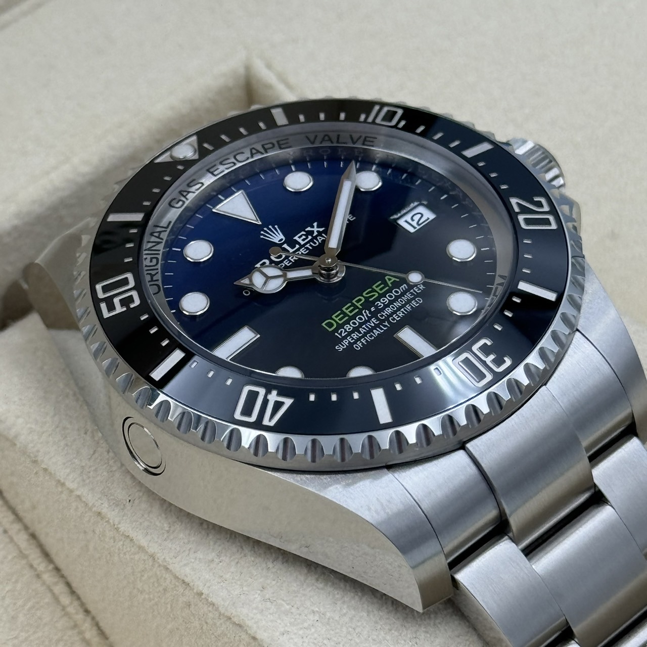 ROLEX (����å���) �����ɥ����顼�ǥ����ץ��� 136660 D�֥롼 SS ̤���� ���ض�Ź CAT-490