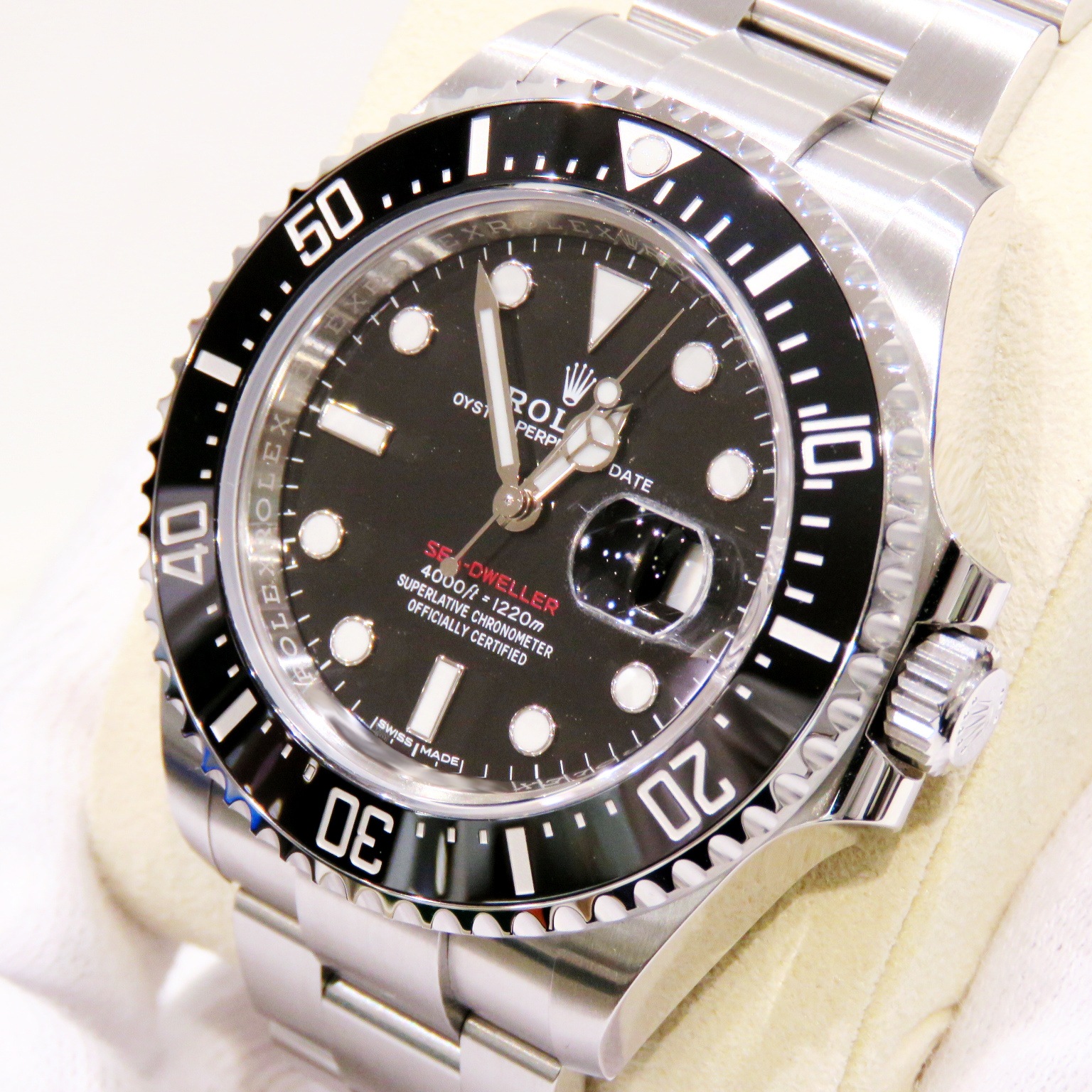 ROLEX (����å���) �����ɥ����顼 �ӻ��� 126600 �֥�å� SS ���������� ��°�ʴ��� ����Ʊ�� S-162 ���Ź