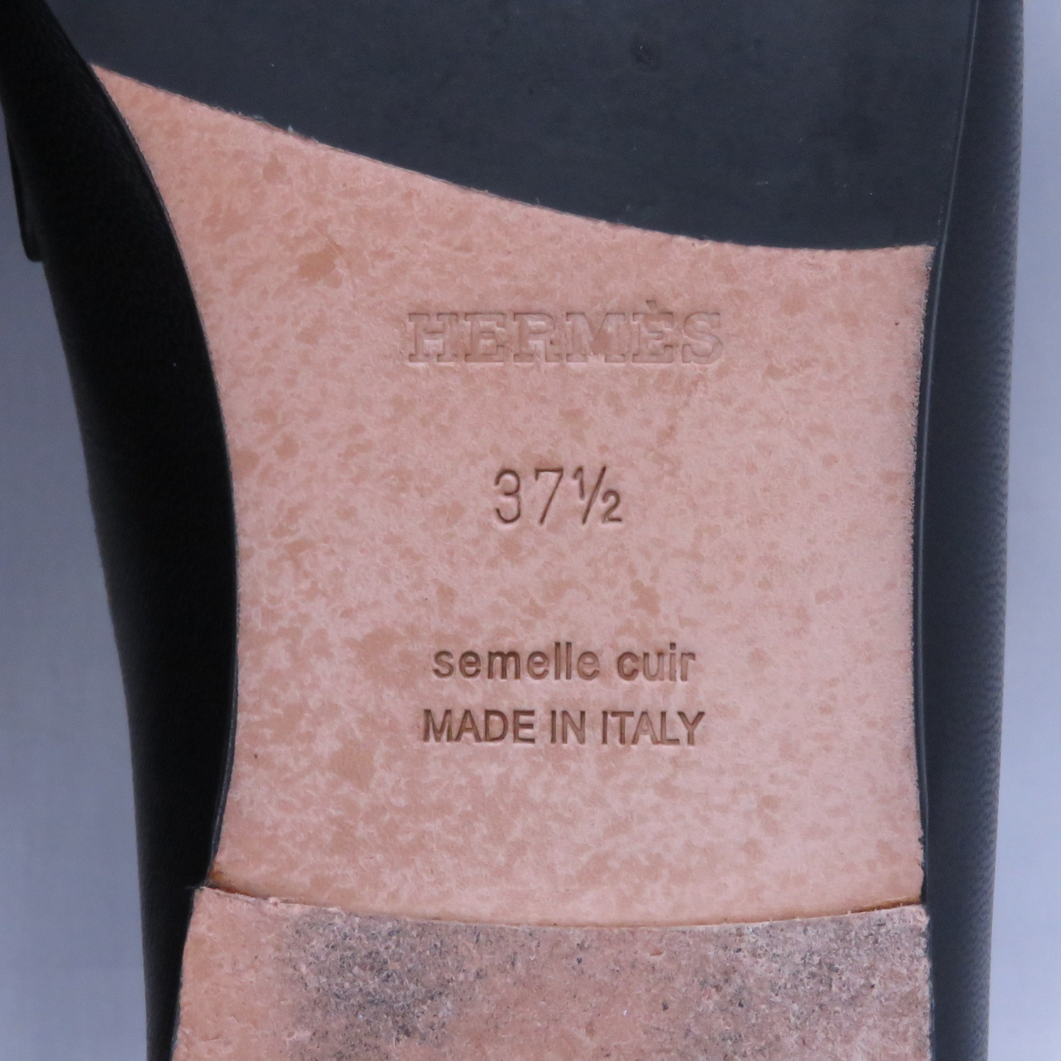 HERMES (����᥹)/�����ե�������å�/�֥�å�/������37.5(��24cm)/�������/NAC-491(̾�Ų�Ź)