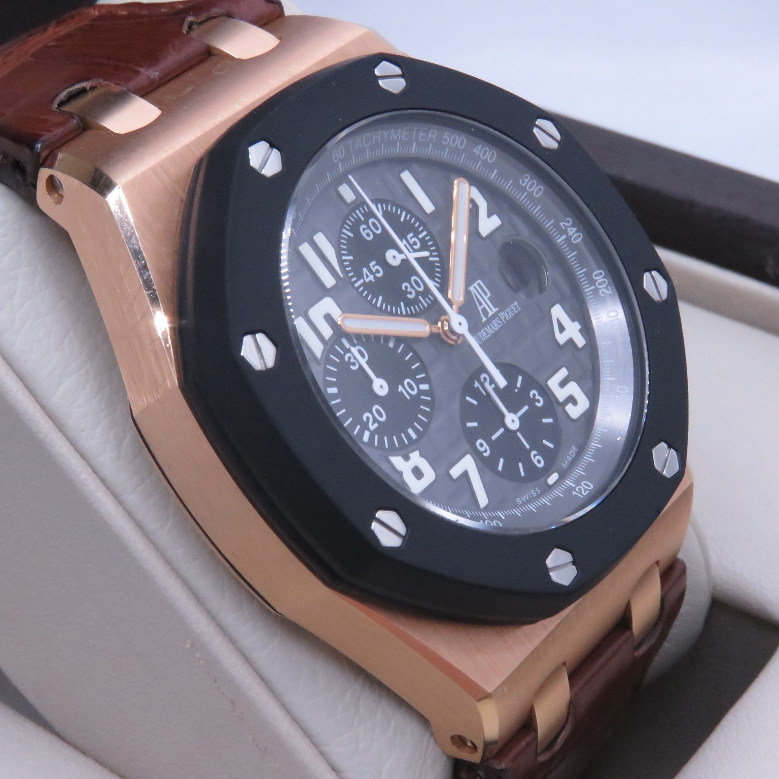 AUDEMARS PIGUET(�����ǥޥԥ�)/������륪�������ե��祢������/25940OK.OO.D002CA.01.A/���졼/K18PG/�����ץ٥�ȸ򴹺�/���A/NAC-586(̾�Ų�Ź)