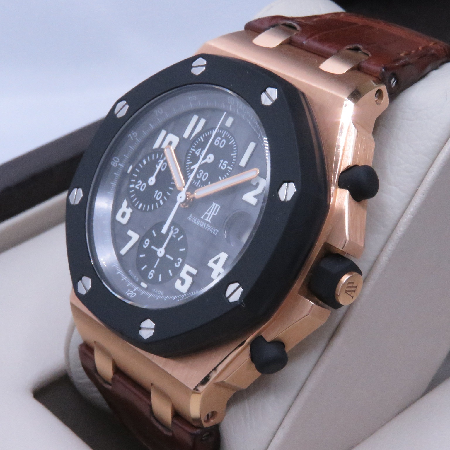 AUDEMARS PIGUET(�����ǥޥԥ�)/������륪�������ե��祢������/25940OK.OO.D002CA.01.A/���졼/K18PG/�����ץ٥�ȸ򴹺�/���A/NAC-586(̾�Ų�Ź)