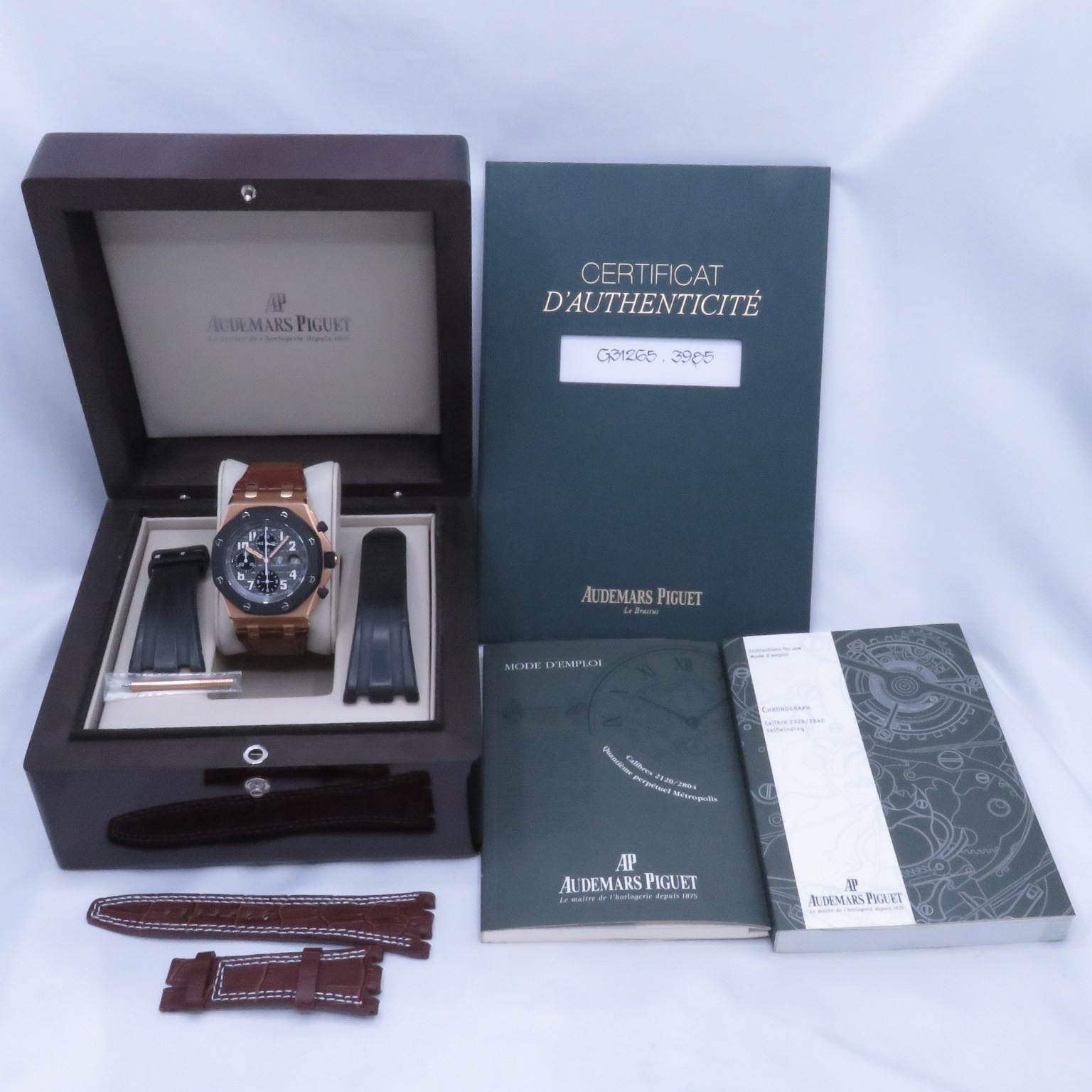AUDEMARS PIGUET(�����ǥޥԥ�)/������륪�������ե��祢������/25940OK.OO.D002CA.01.A/���졼/K18PG/�����ץ٥�ȸ򴹺�/���A/NAC-586(̾�Ų�Ź)